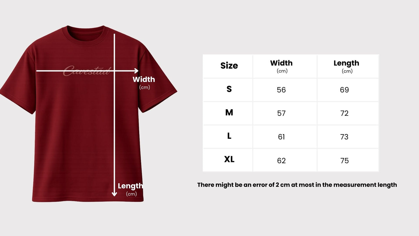Stud Burgundy T-shirt