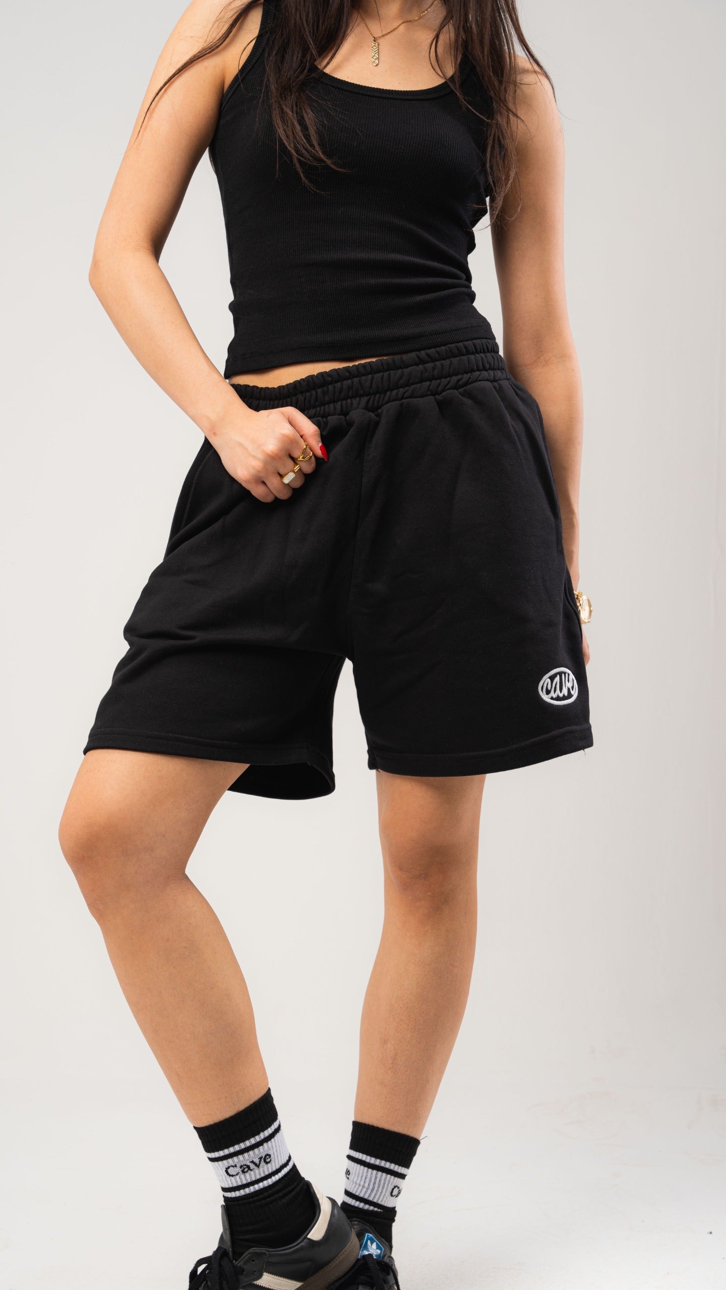 Black Sweatshort