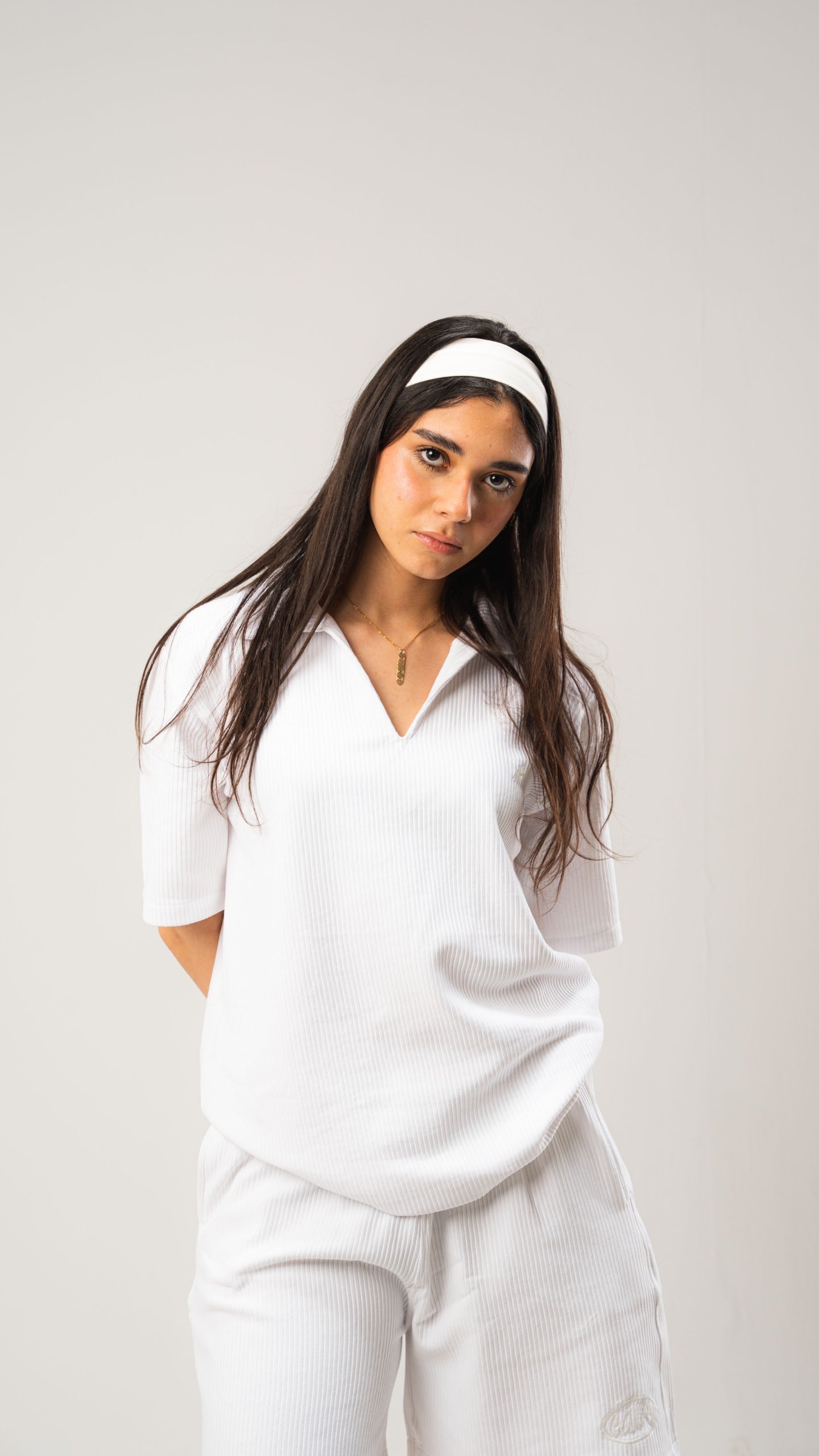 White Cardonne Relaxed POLO