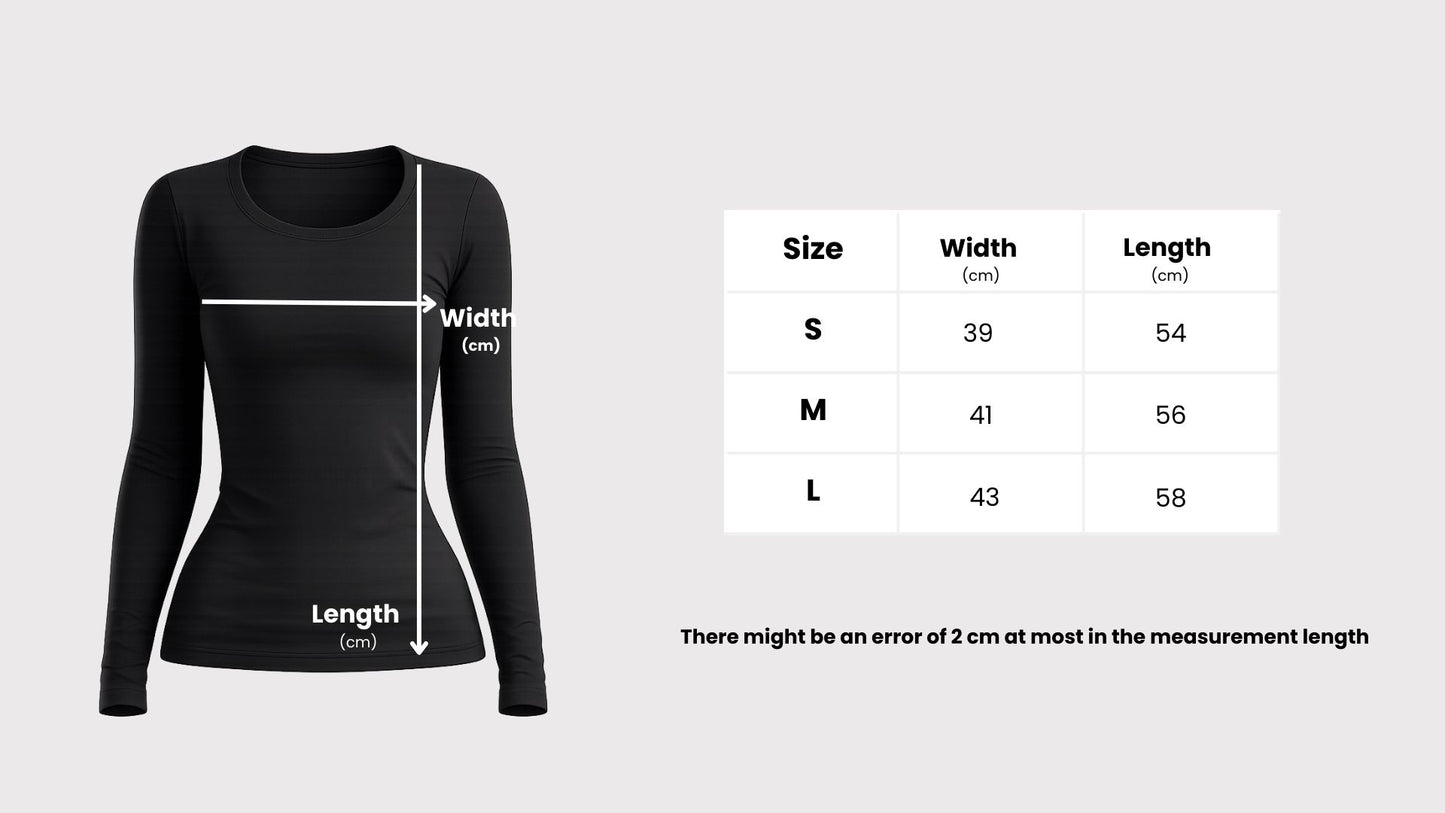 Round Long Sleeve Pink Top