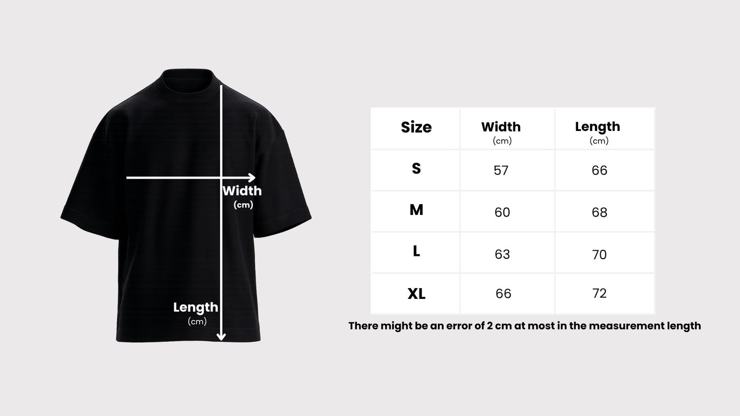 Shadow fur black T-shirt