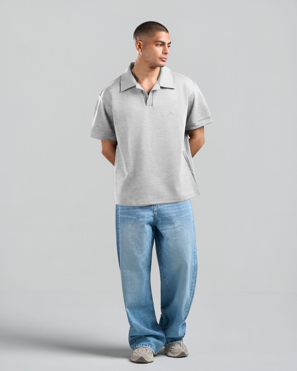 Prime Light Grey Polo