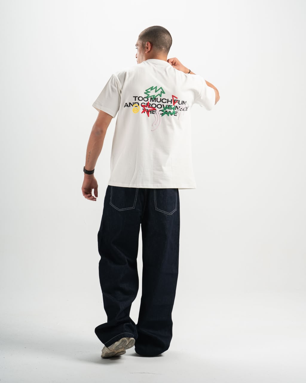 Groovy White T-shirt