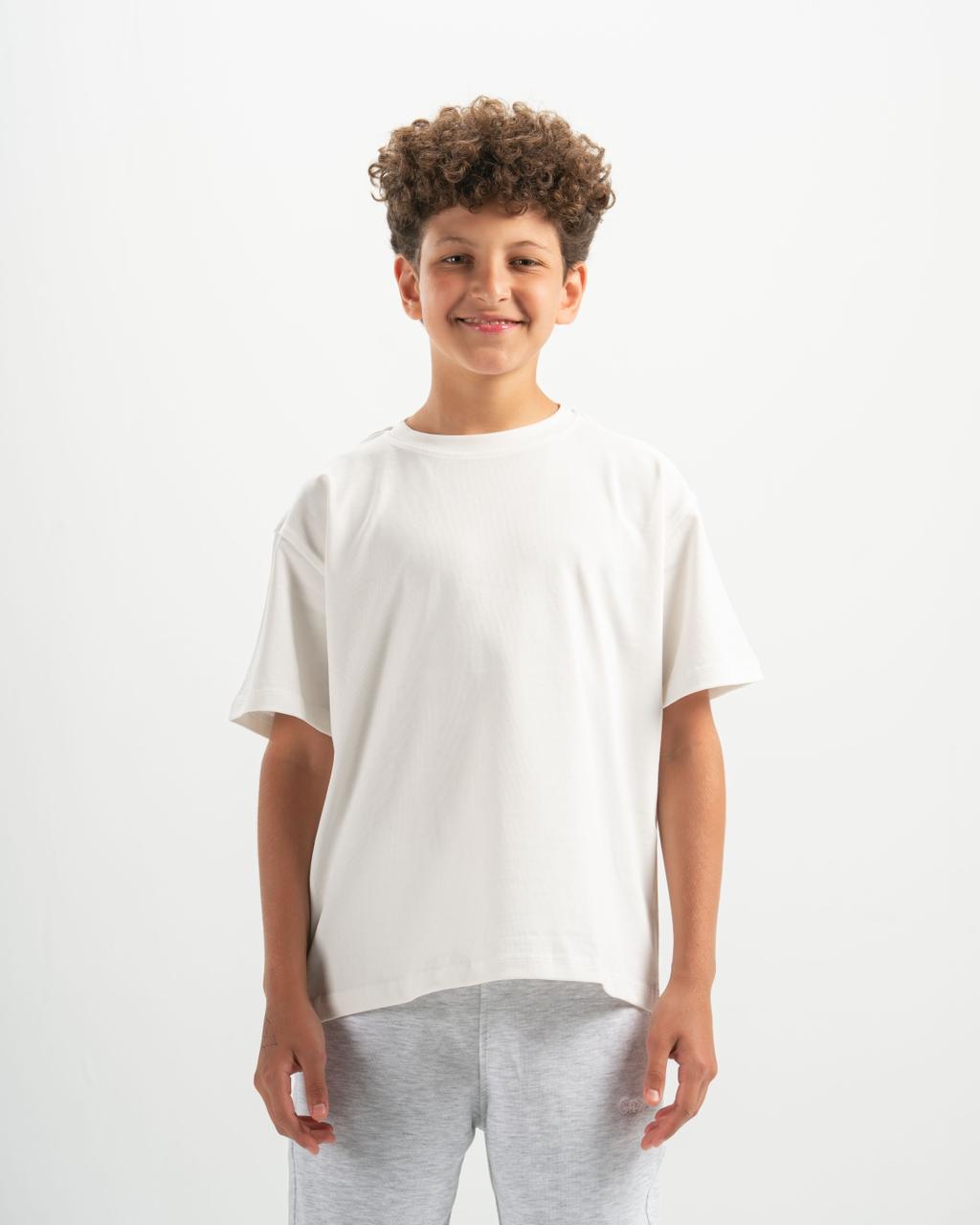 kids basic T-shirt white