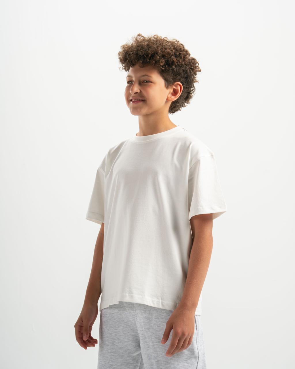 kids basic T-shirt white