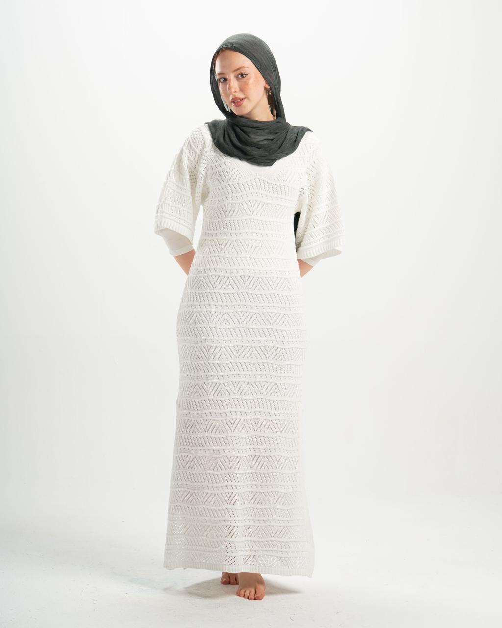 Knitted summer dress