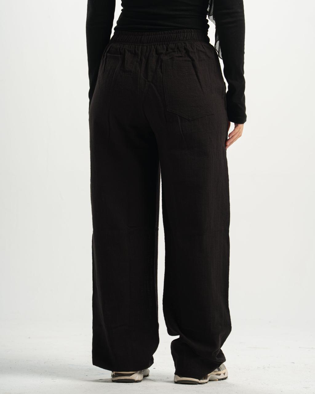 linen black Pants