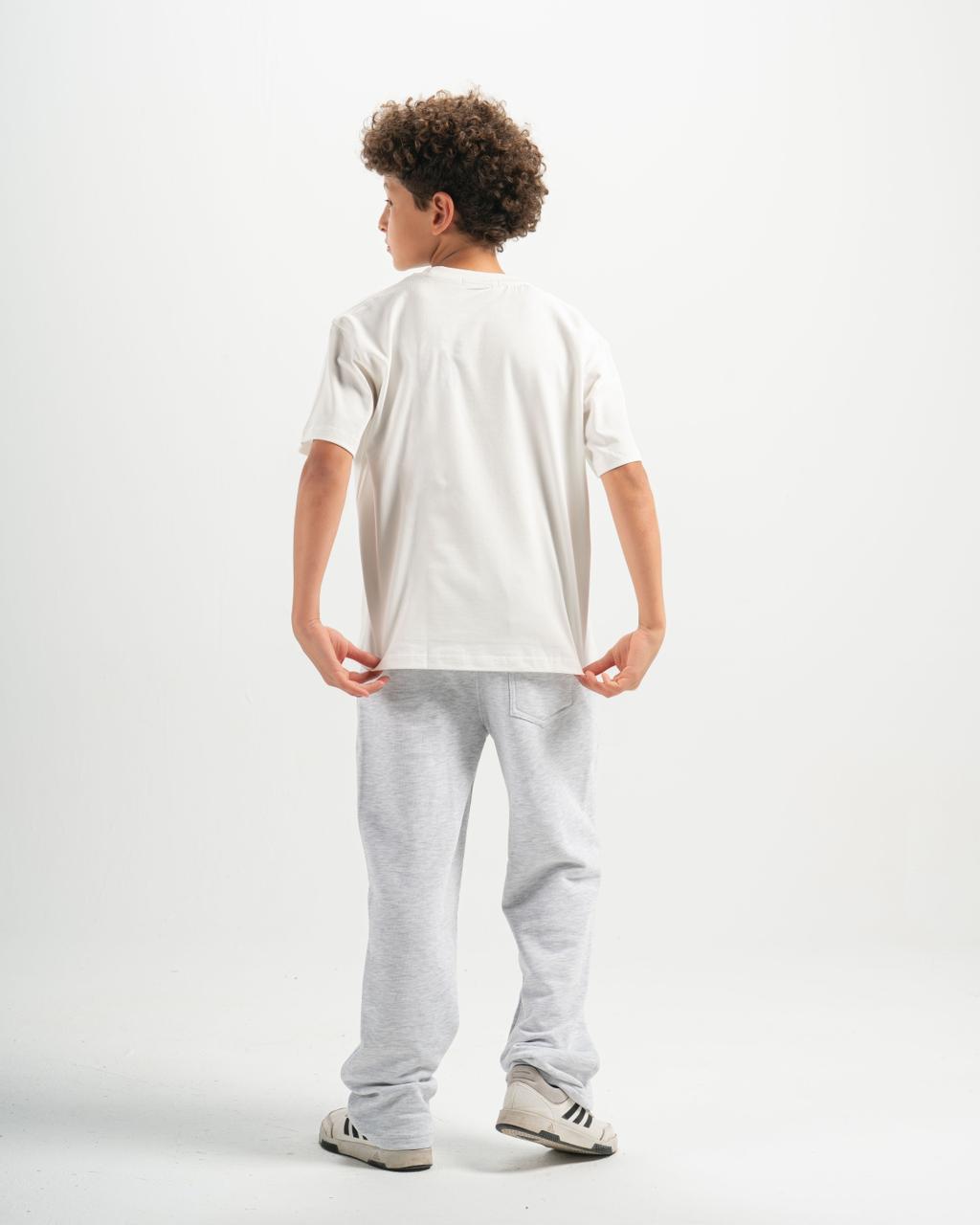 kids basic T-shirt white