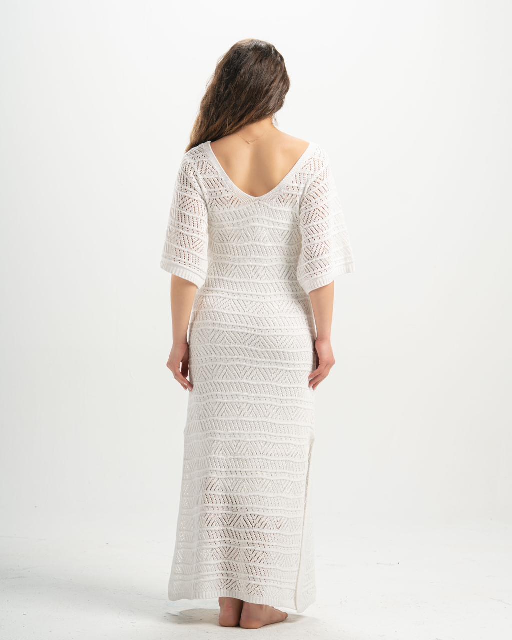 Knitted summer dress
