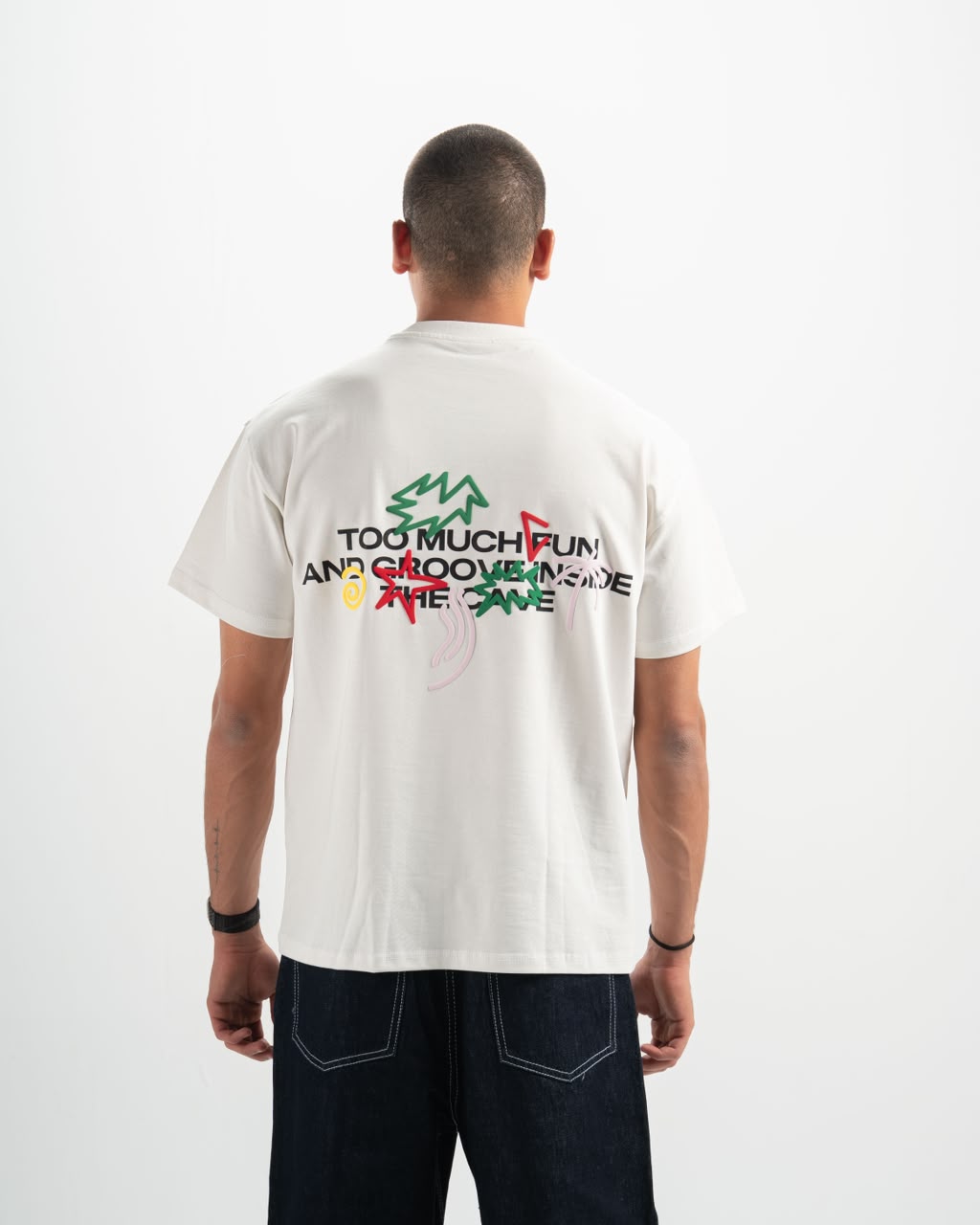 Groovy White T-shirt