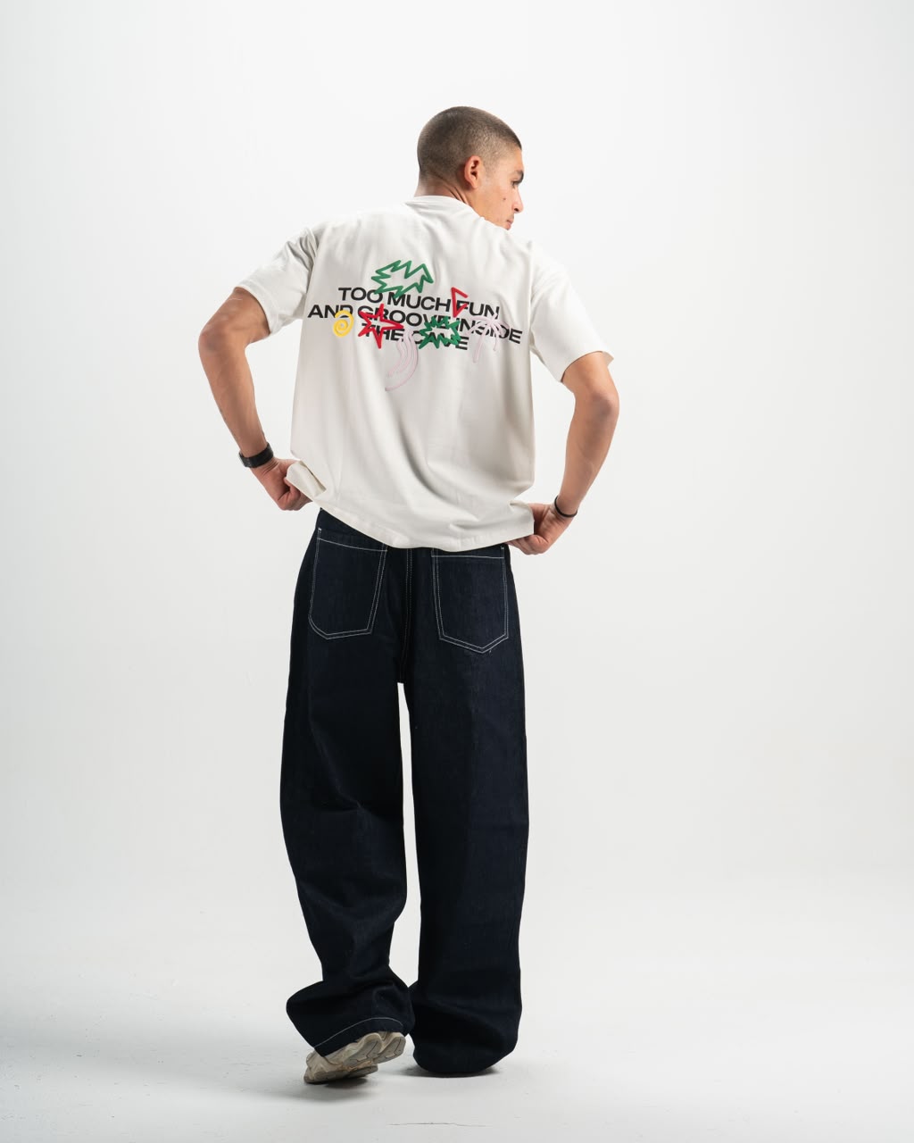 Groovy White T-shirt