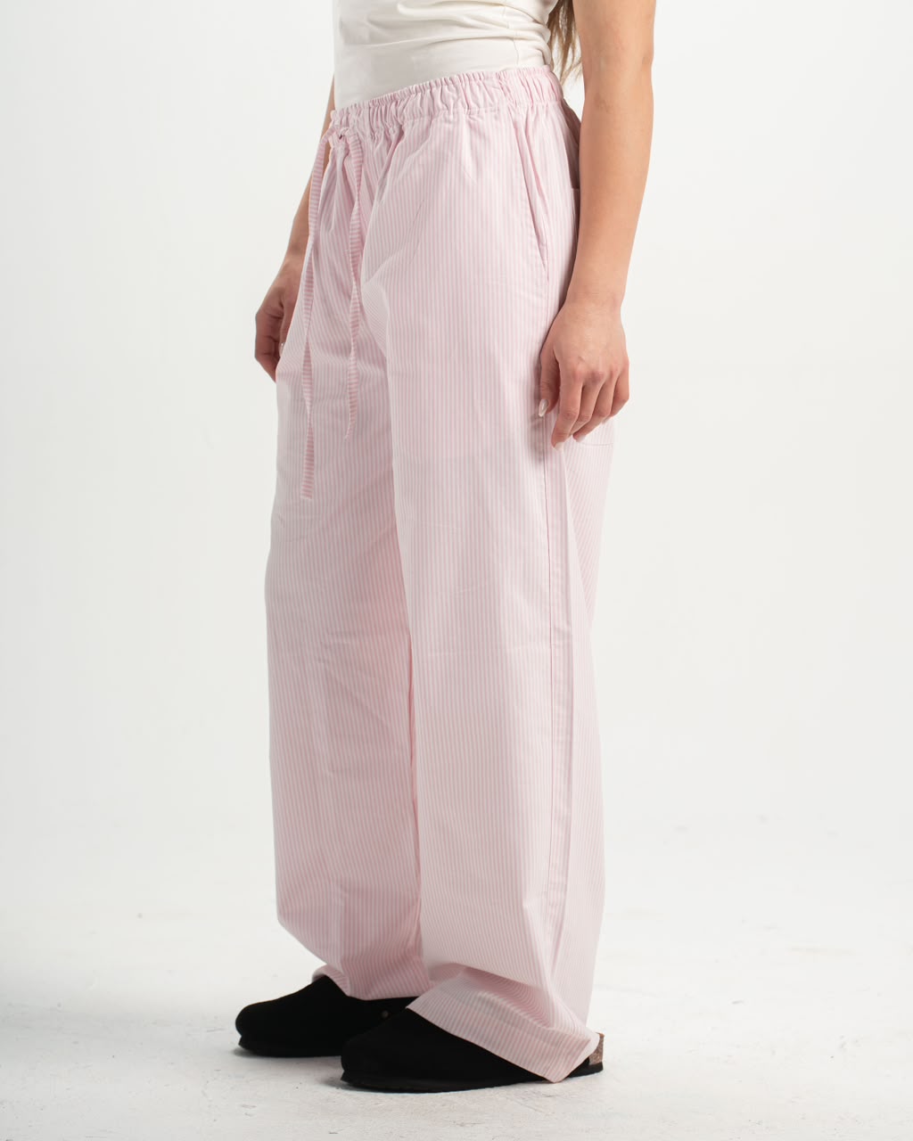 Stripe pink pants