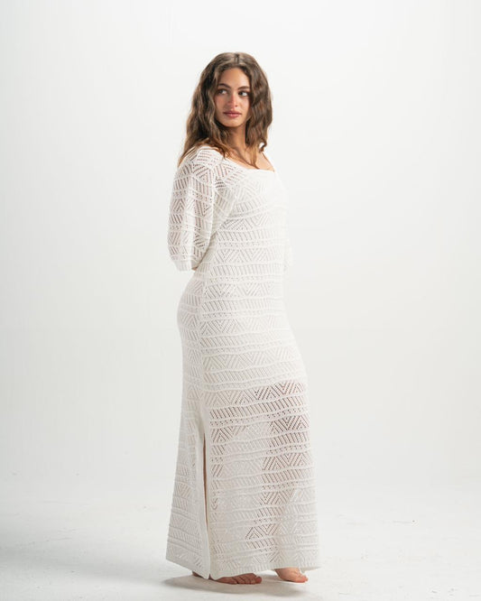 Knitted summer dress