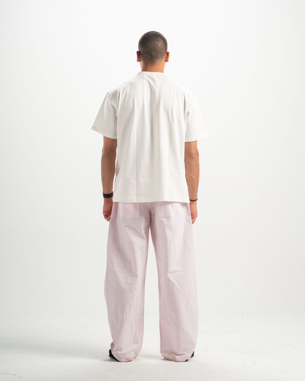 Stripe pink pants