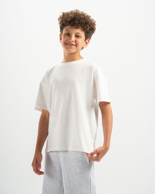 kids basic T-shirt white