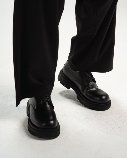 Black chunky shoes
