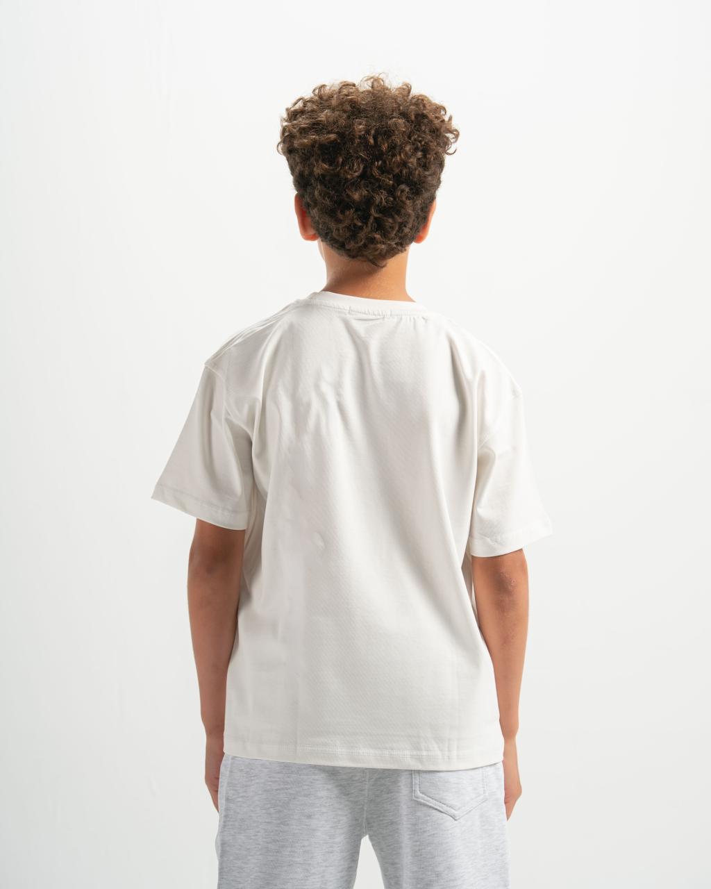 kids basic T-shirt white