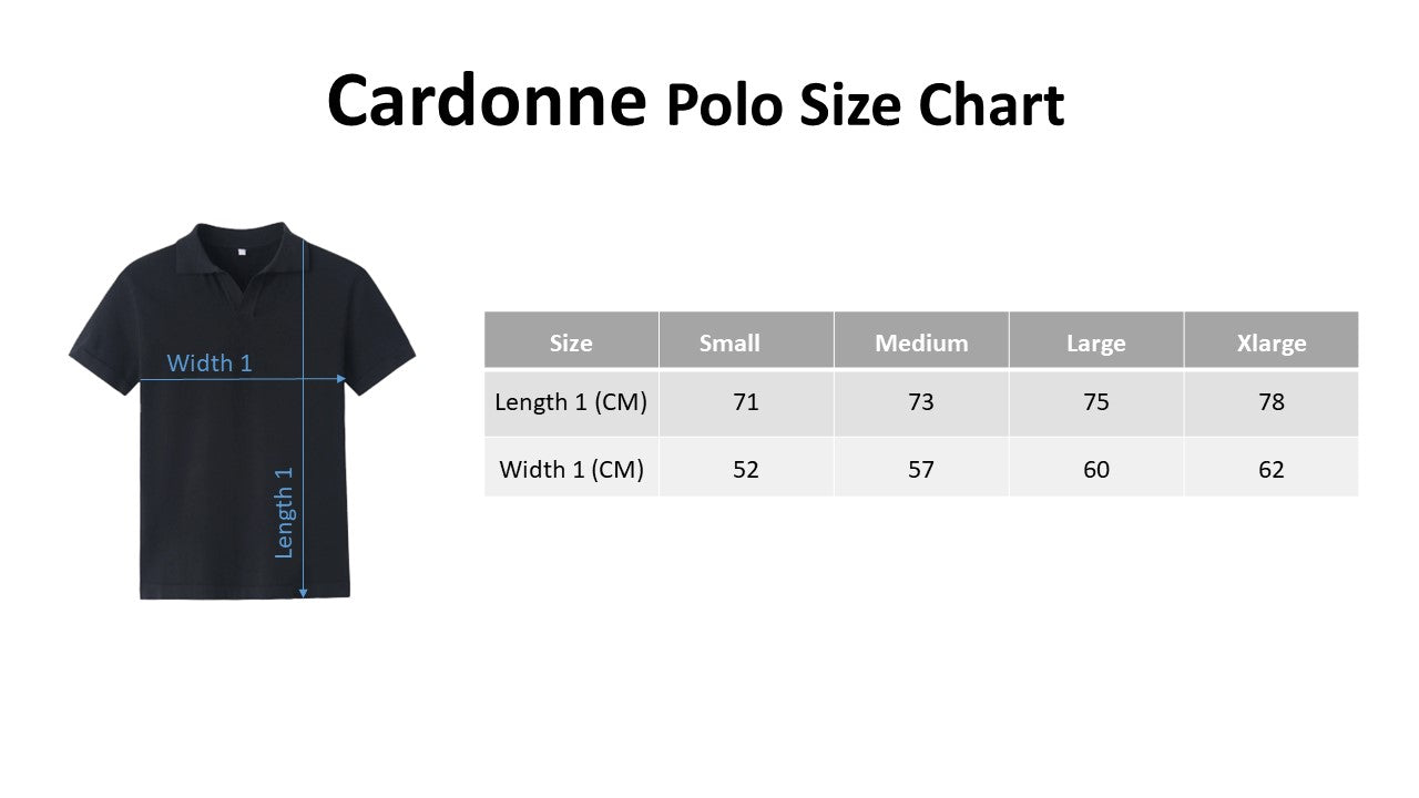 White Cardonne Structured POLO