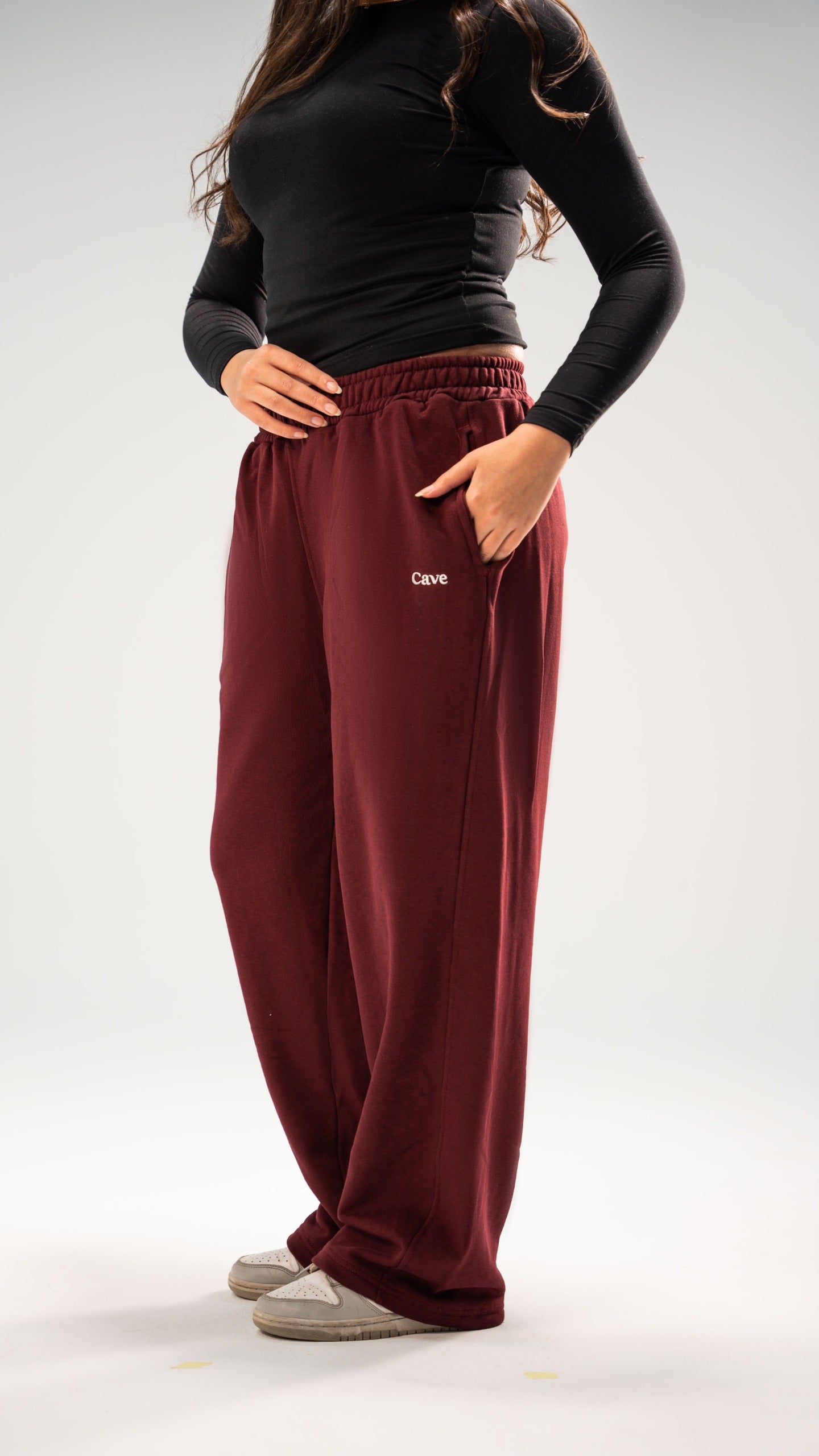 Burgundy Sweatpants