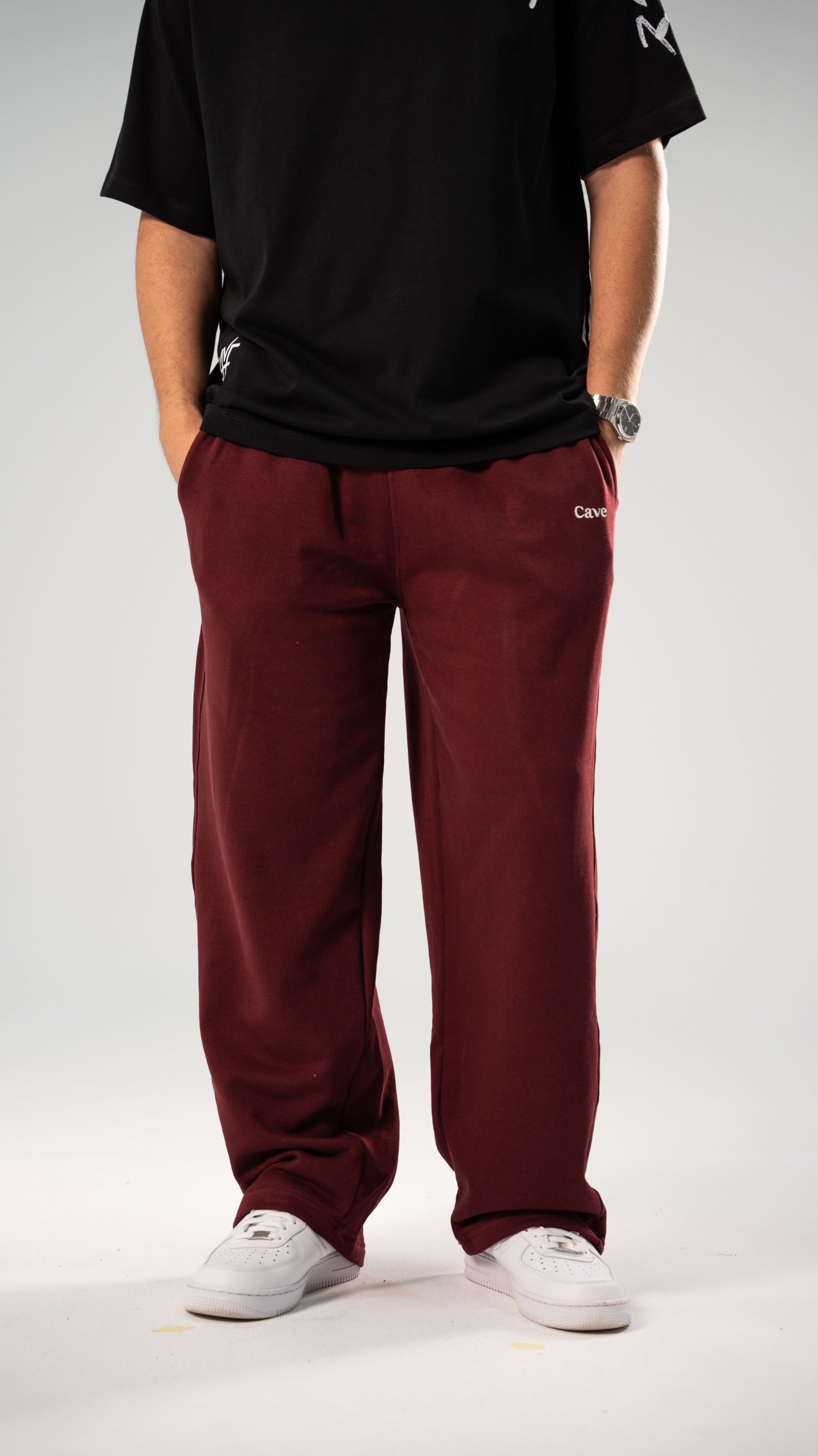 Burgundy Sweatpants