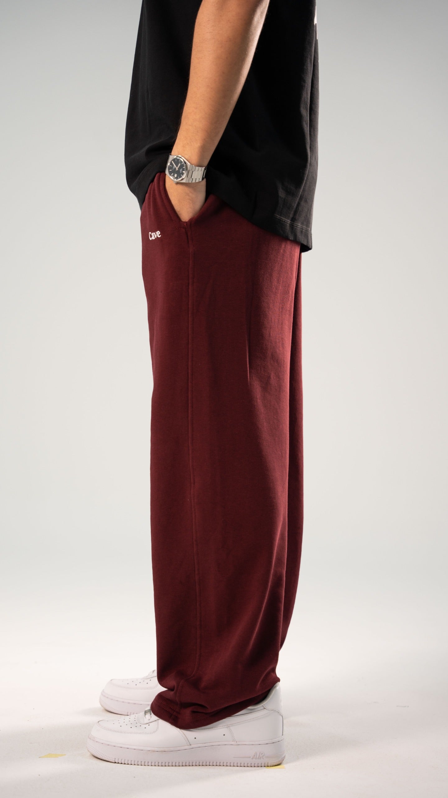 Burgundy Sweatpants