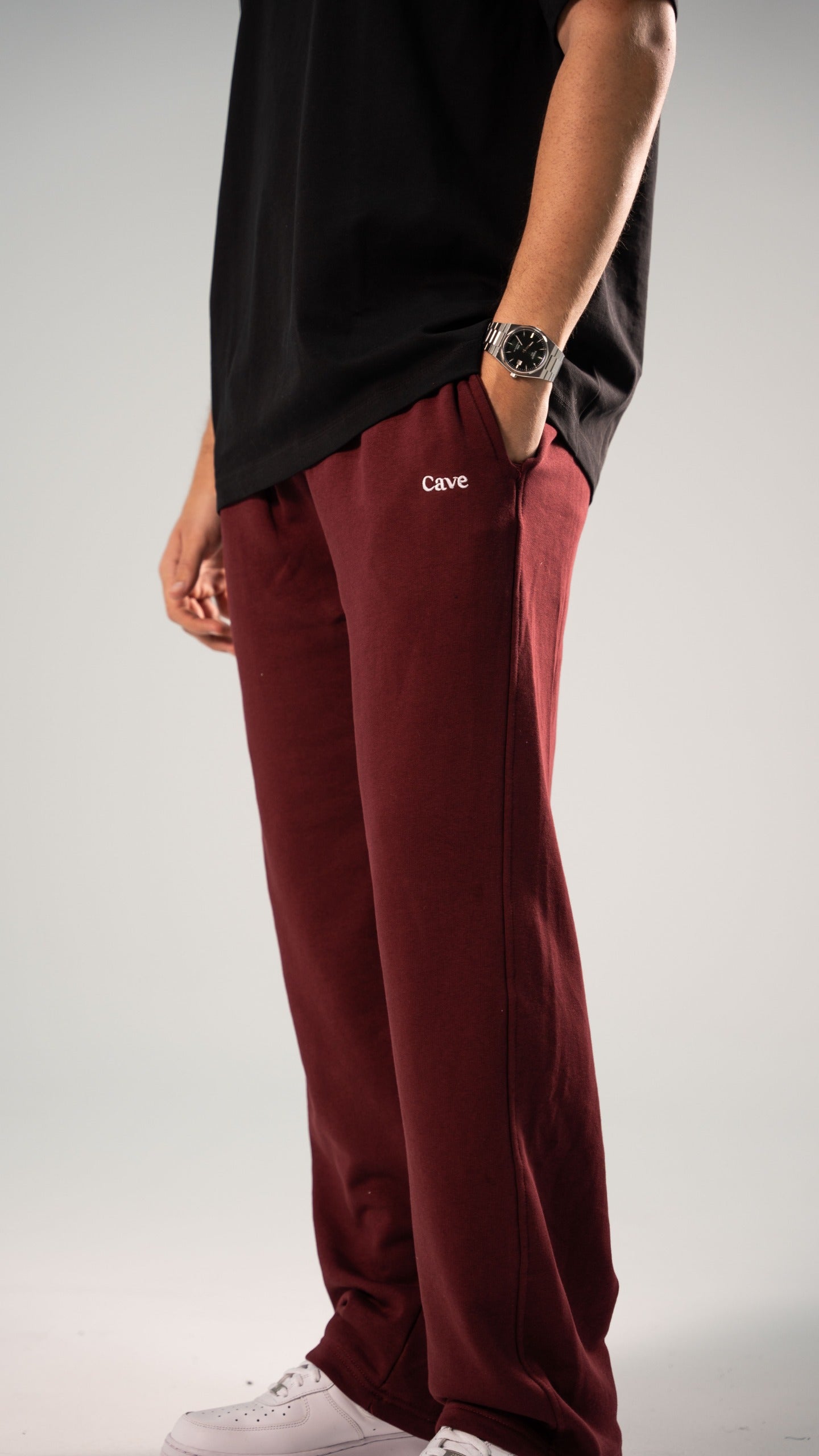 Burgundy Sweatpants