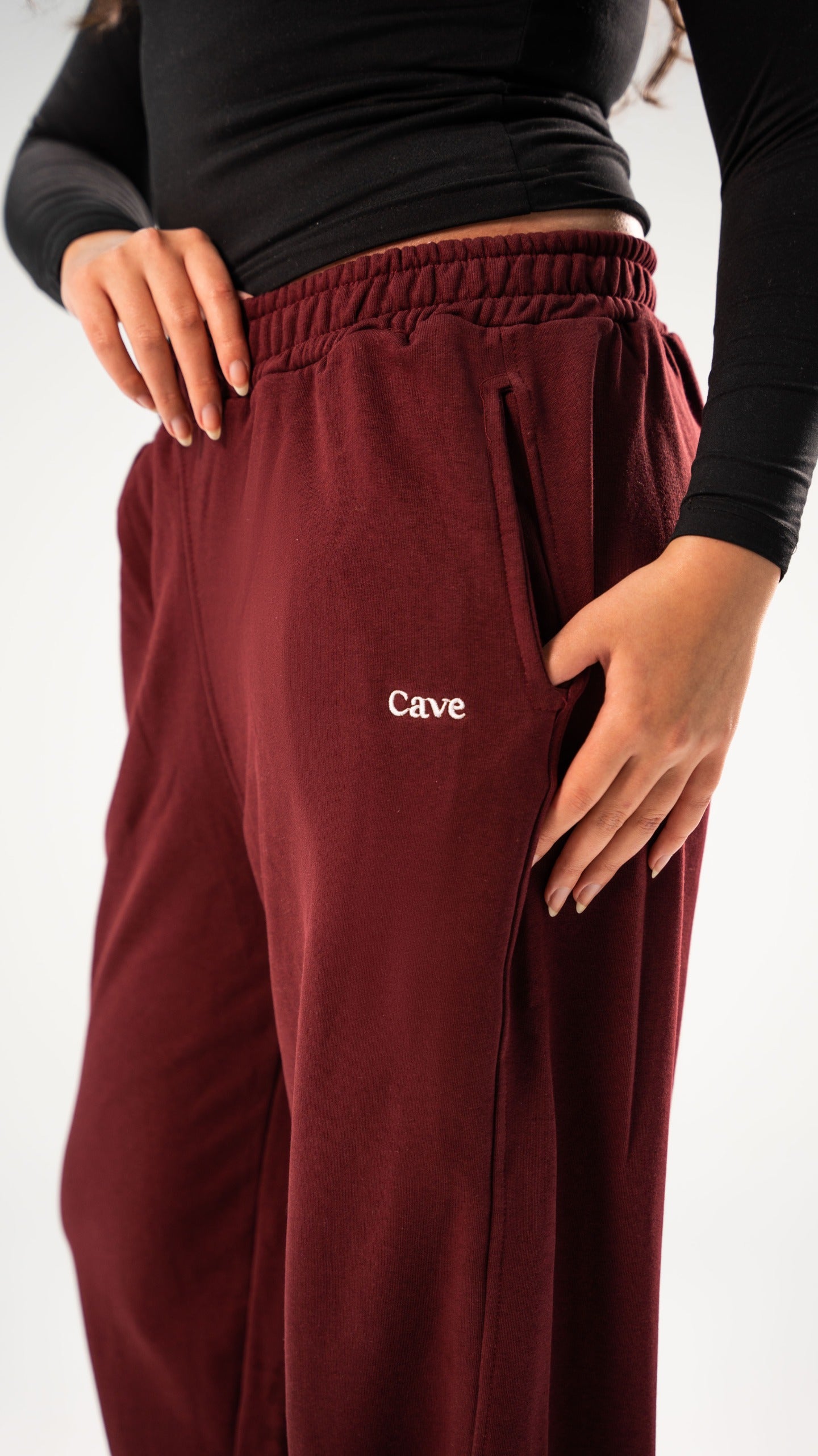 Burgundy Sweatpants