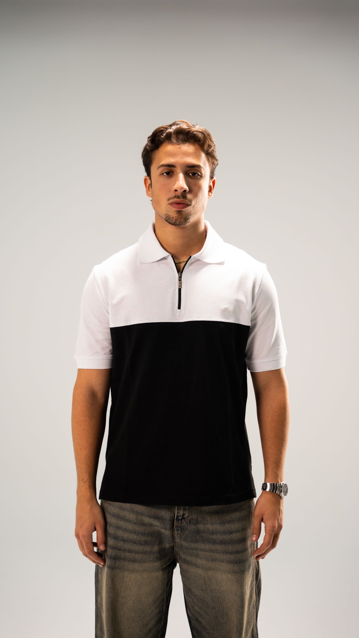 Black Double POLO