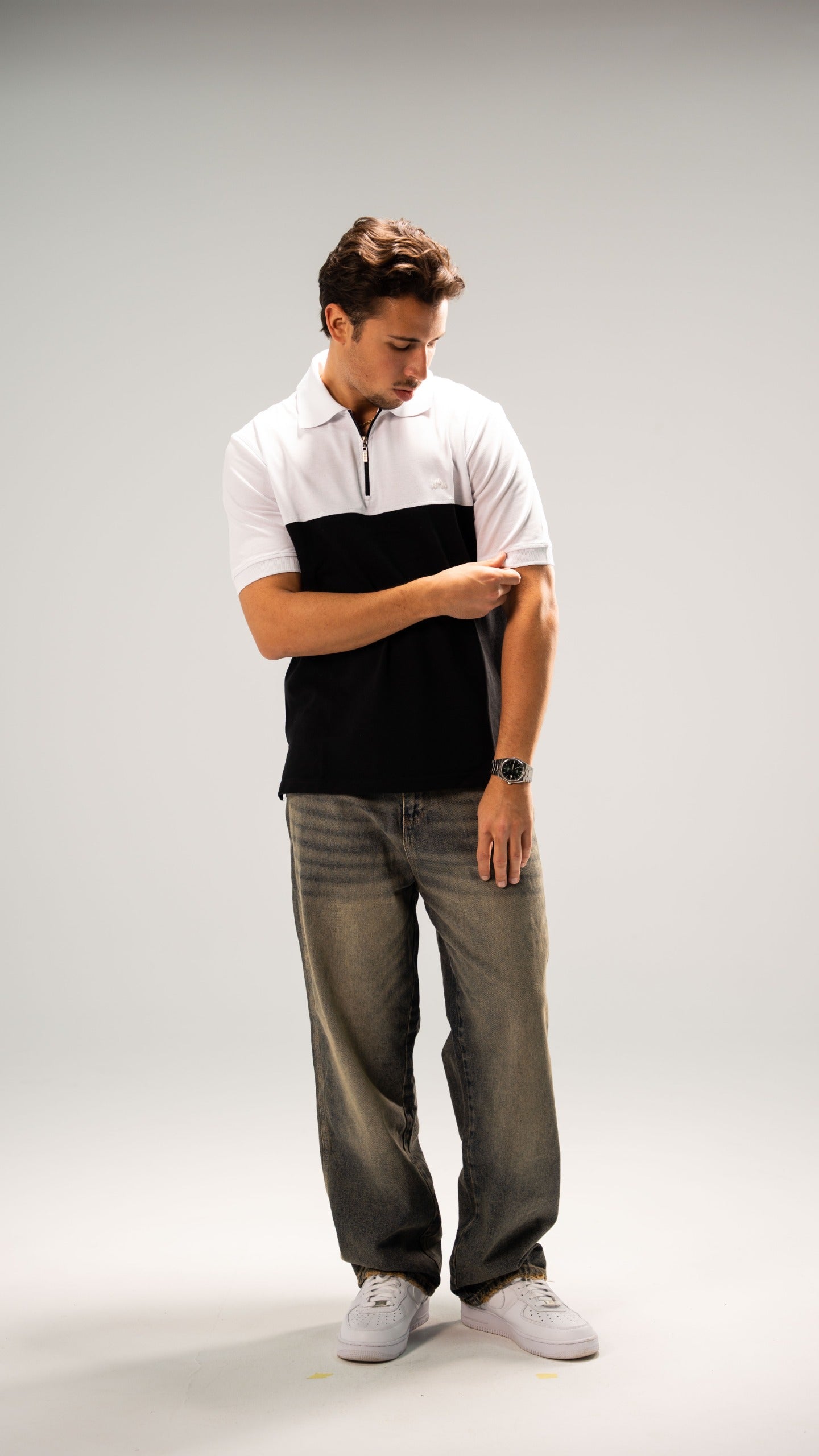 Black Double POLO