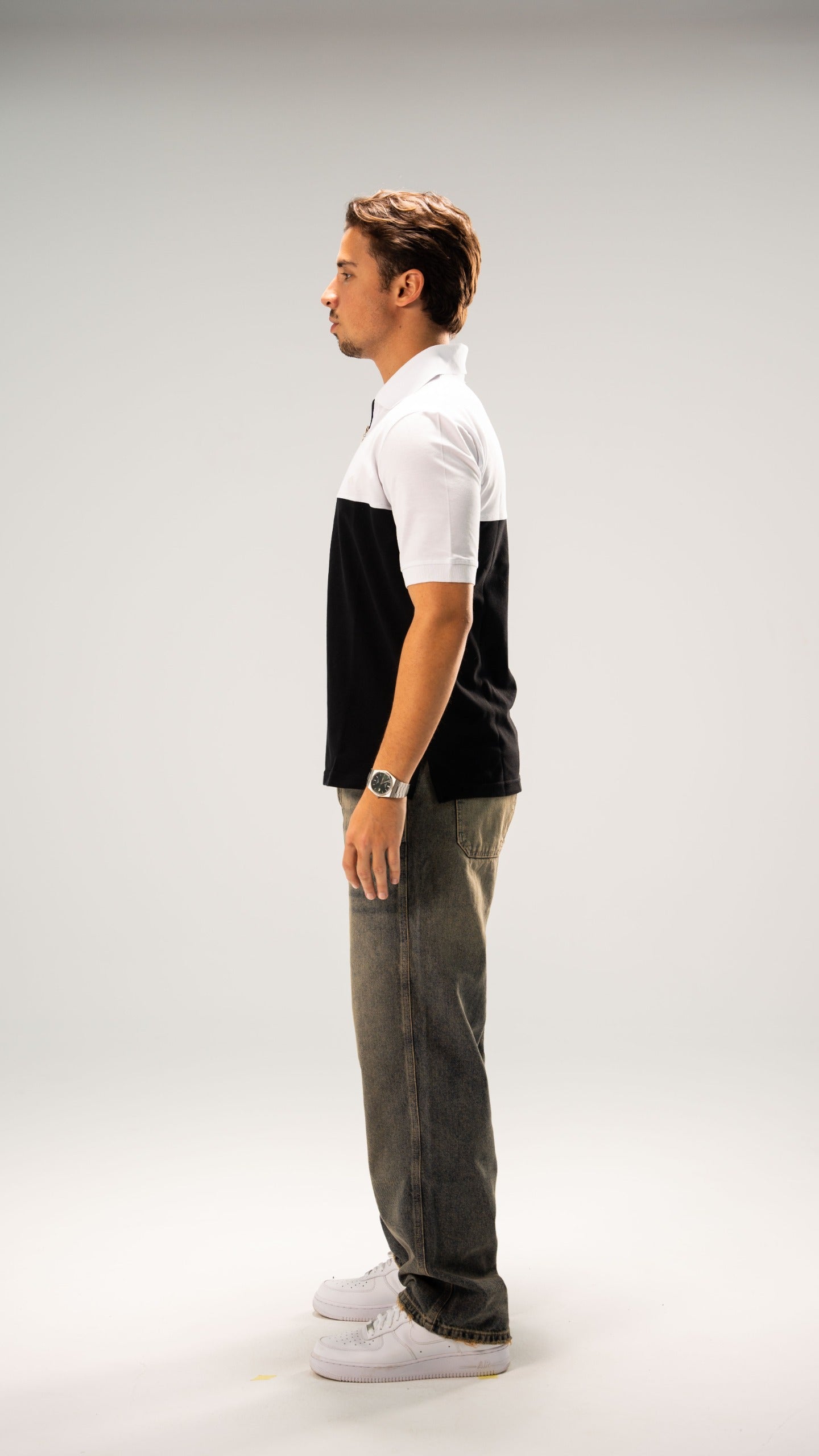 Black Double POLO