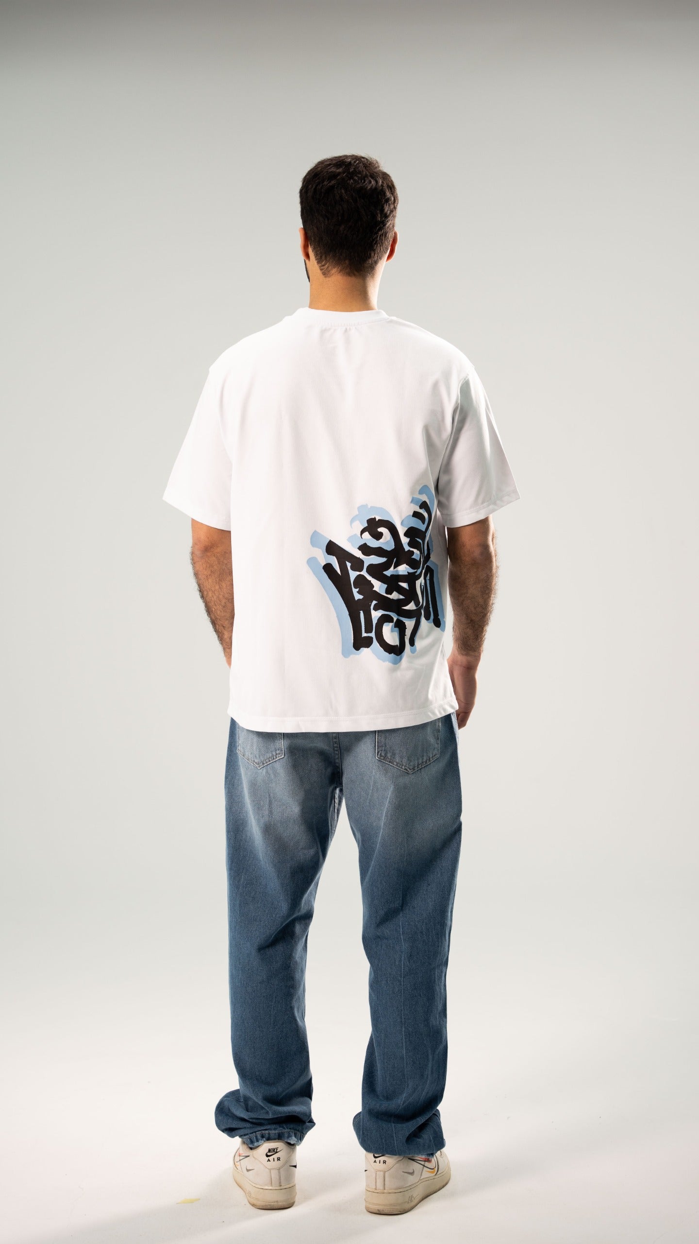 Street Mark White T-shirt