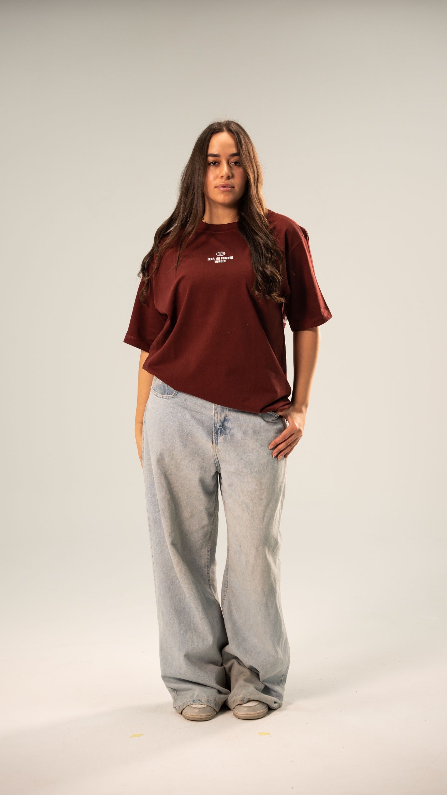 Risking Unisex Burgundy T-shirt