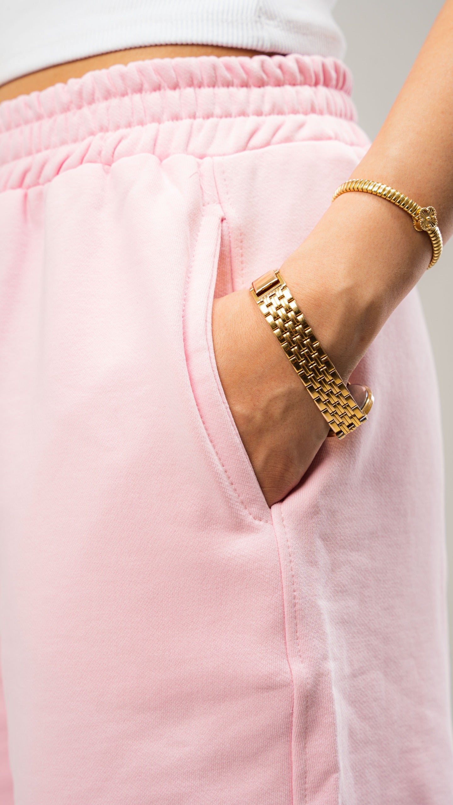 Pink Sweatshort