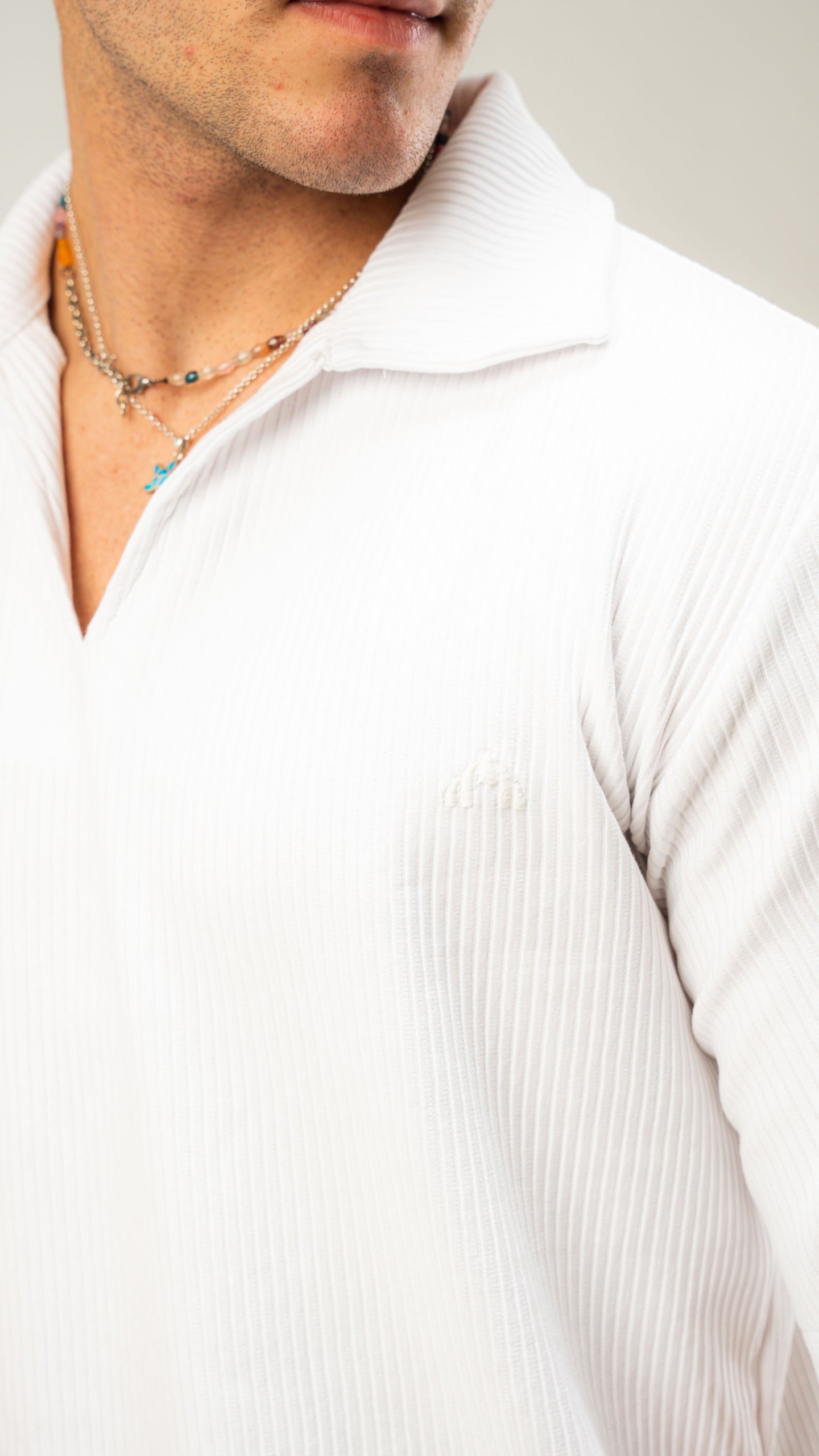 White Cardonne Relaxed POLO
