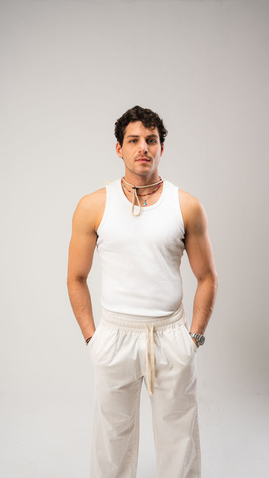 White Tank Top
