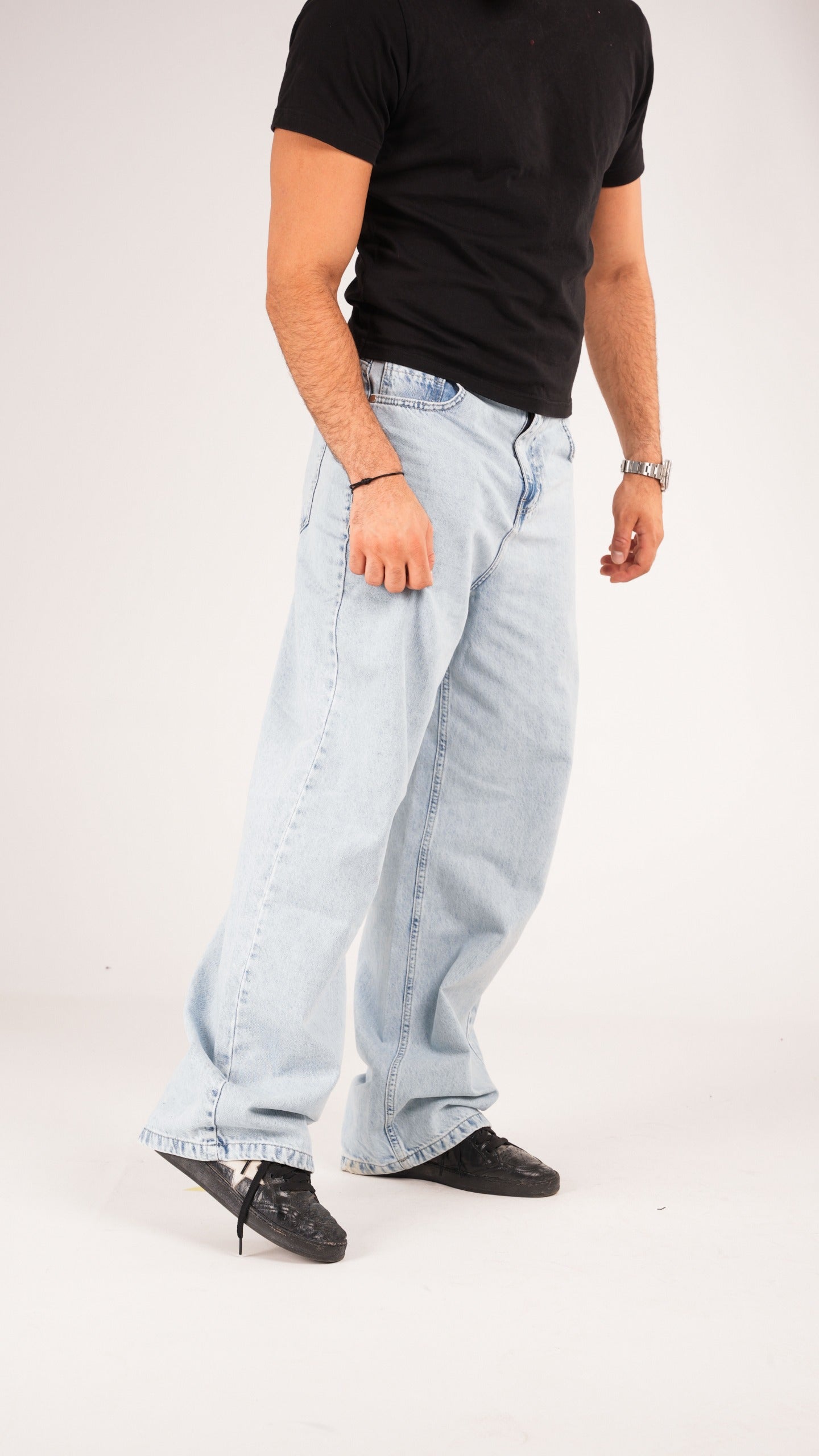 Unisex Light Blue Denim