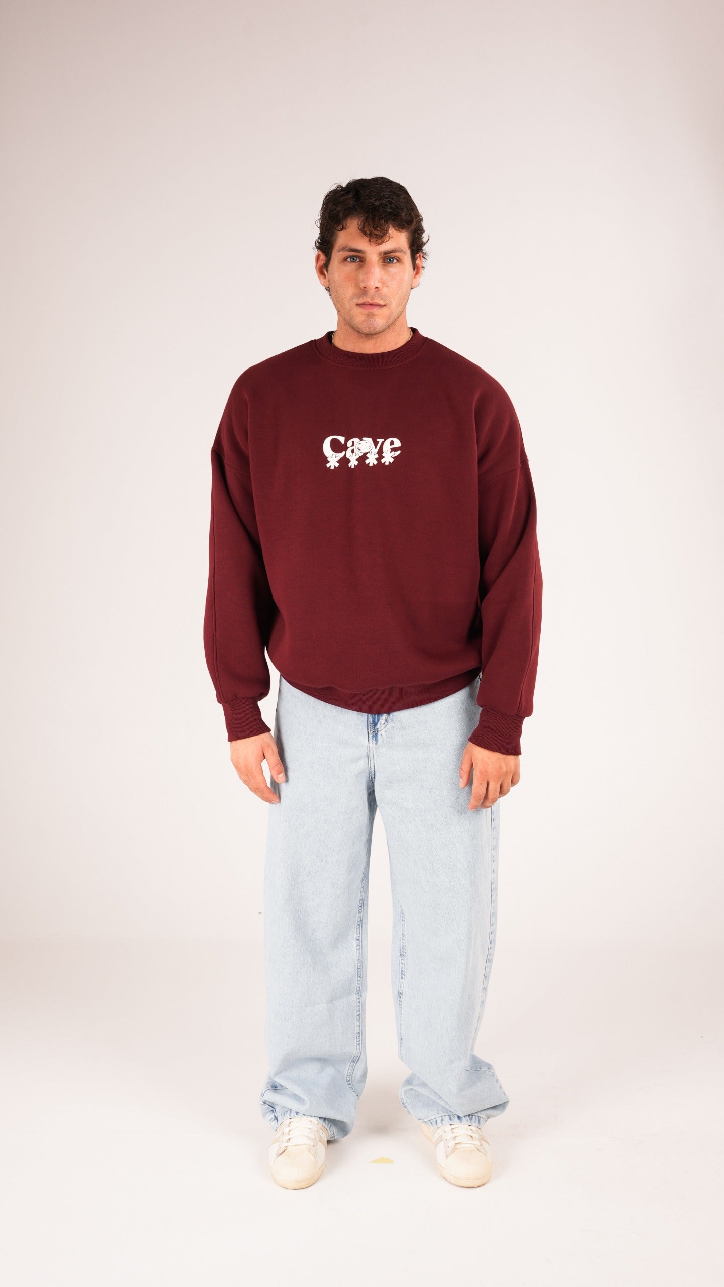 Risk Burgundy crewneck