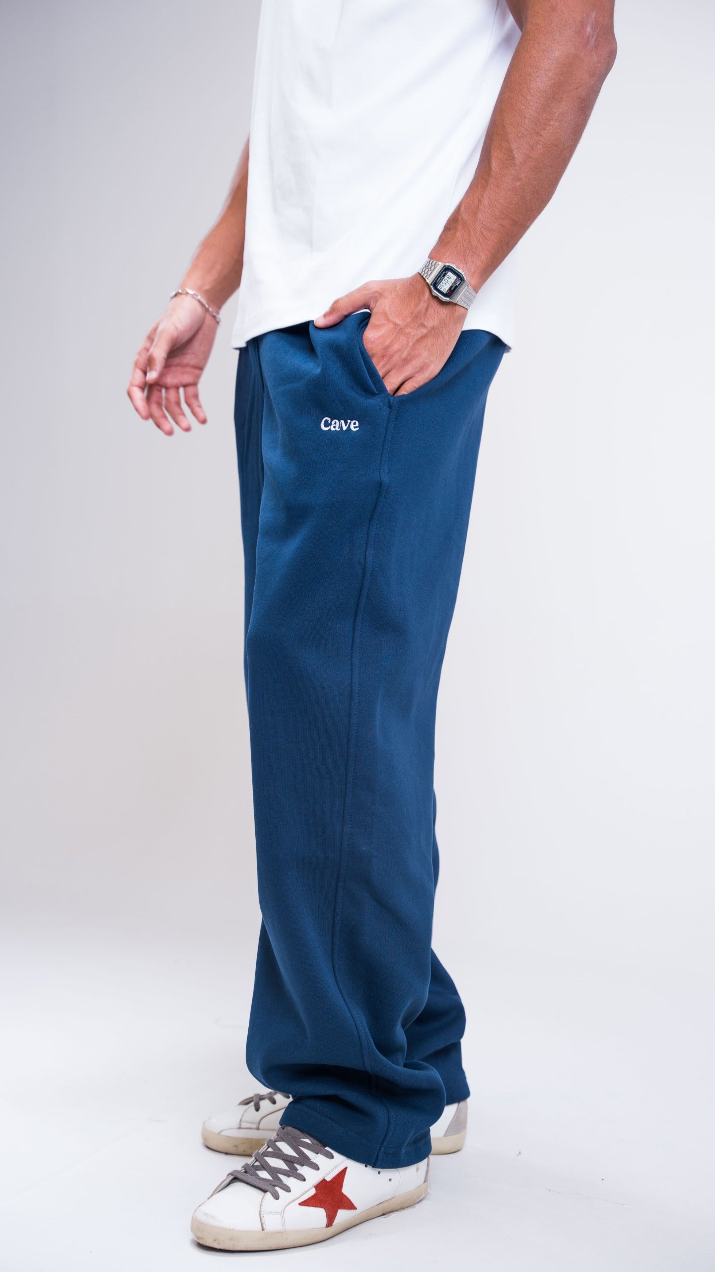 Winter Navy blue Sweatpants