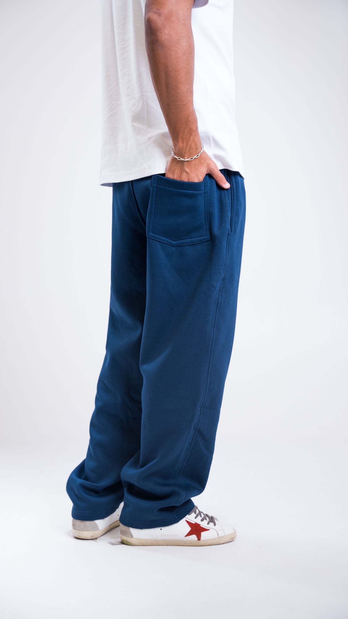 Winter Navy blue Sweatpants