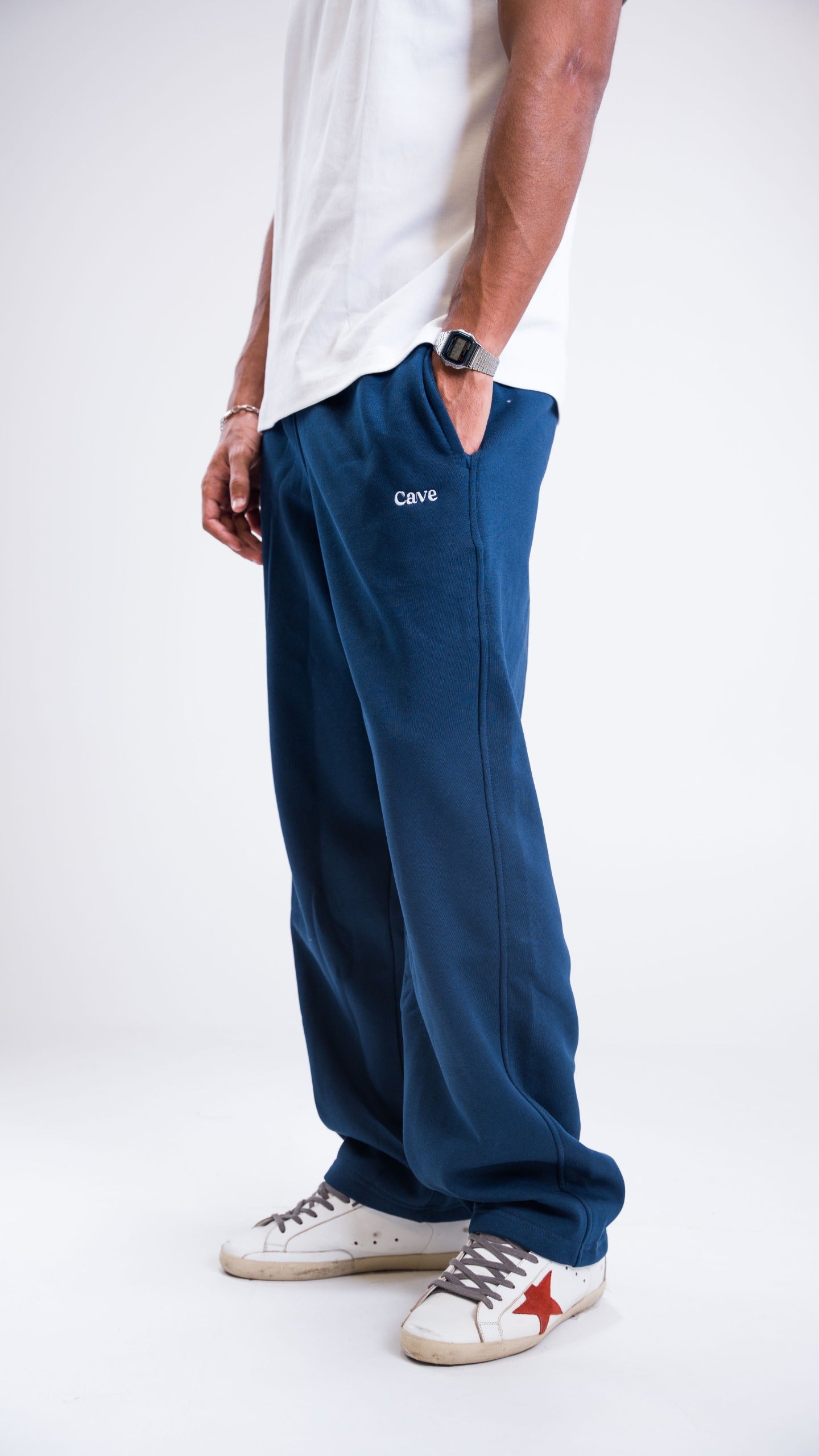 Winter Navy blue Sweatpants