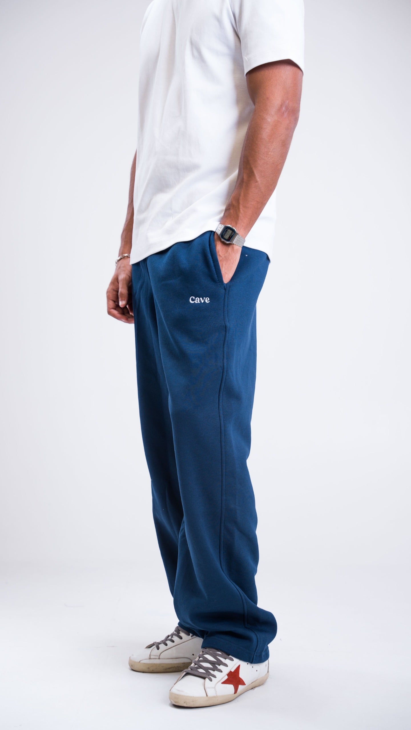 Winter Navy blue Sweatpants