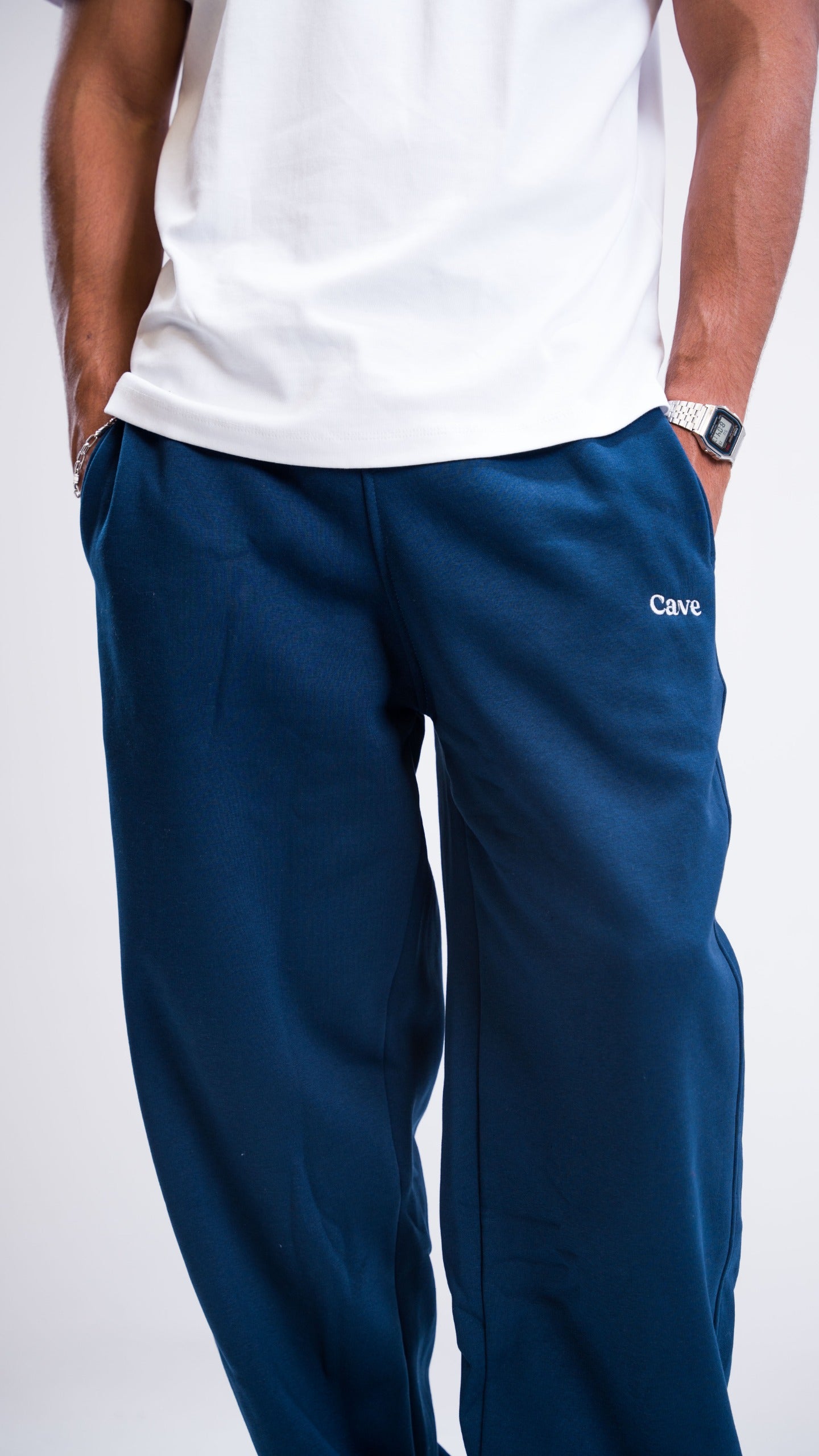 Winter Navy blue Sweatpants