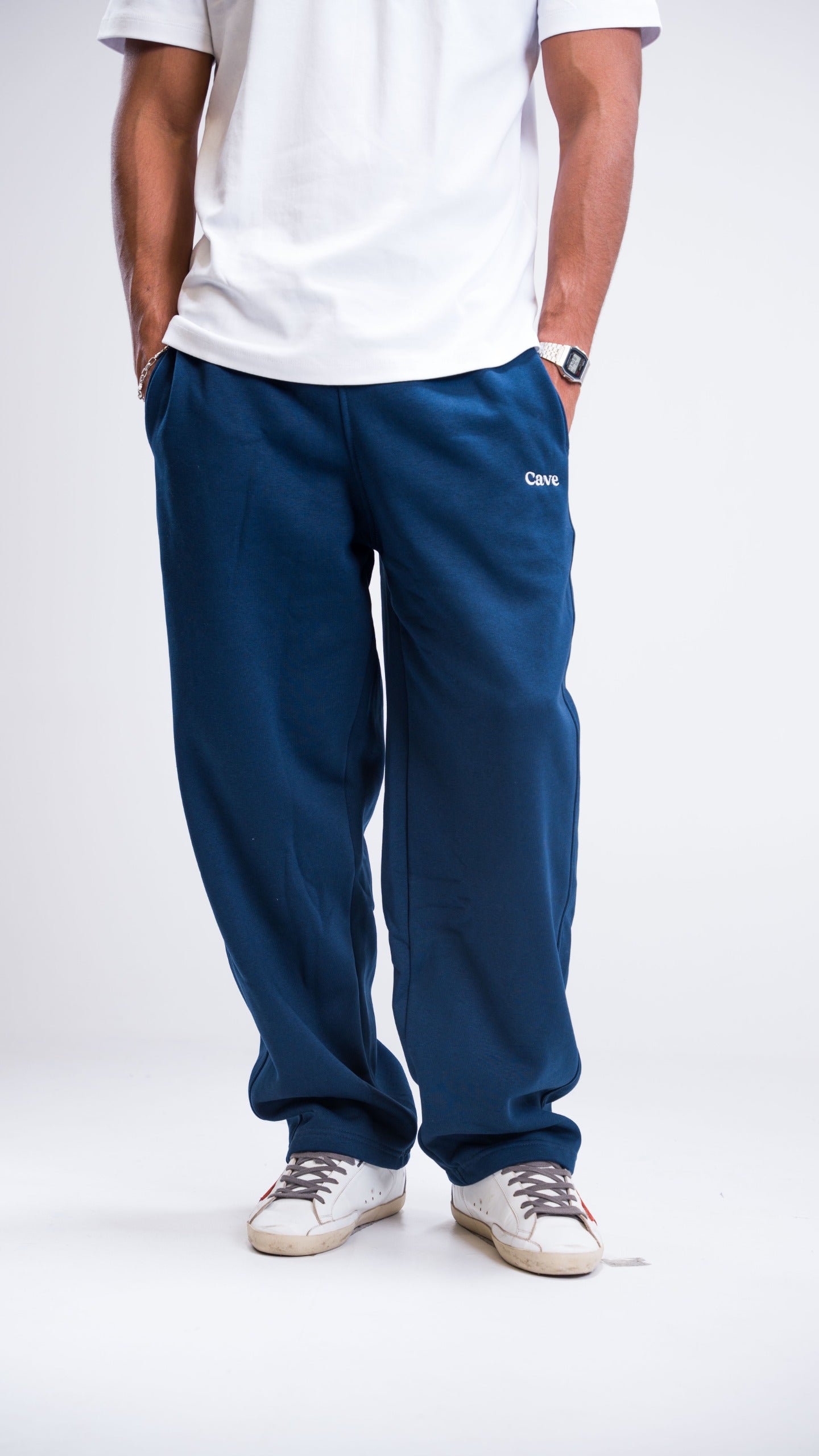 Winter Navy blue Sweatpants