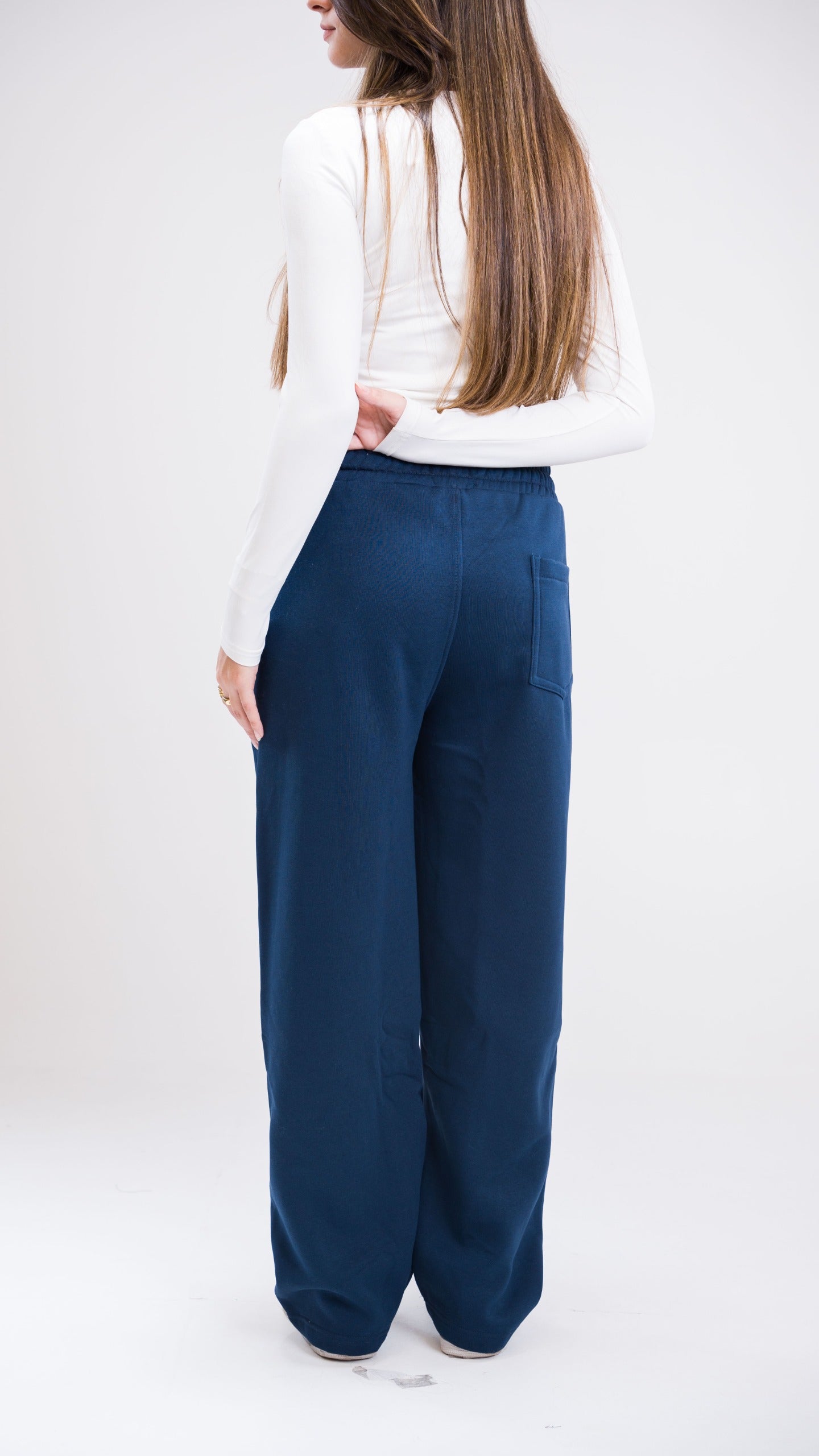 Winter Navy blue Sweatpants