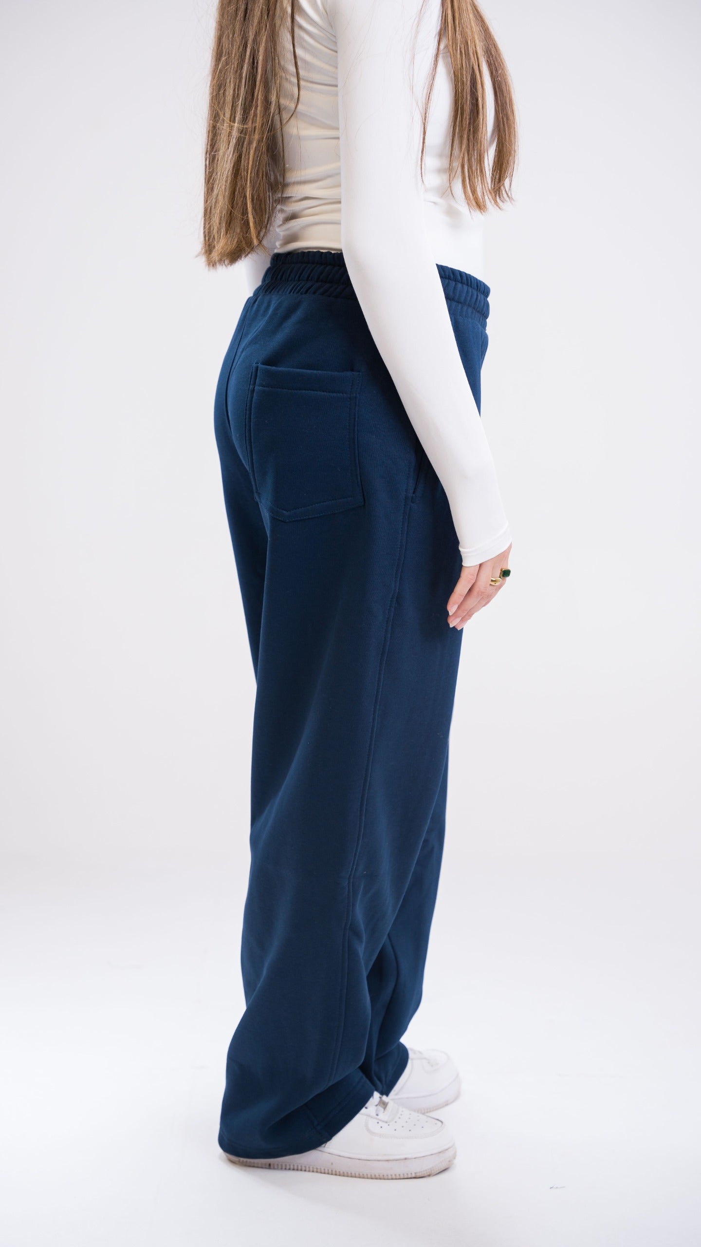 Winter Navy blue Sweatpants