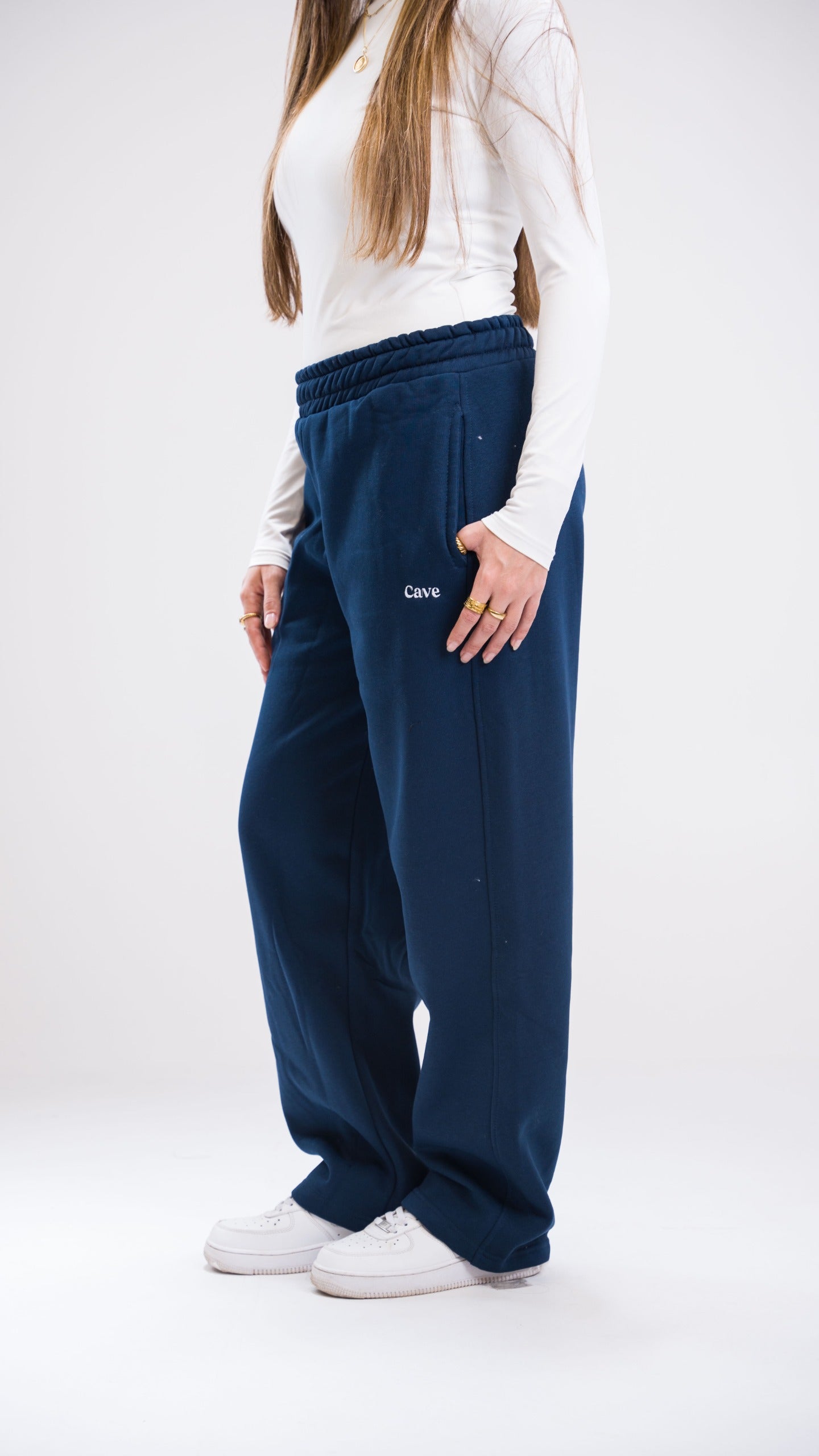 Winter Navy blue Sweatpants