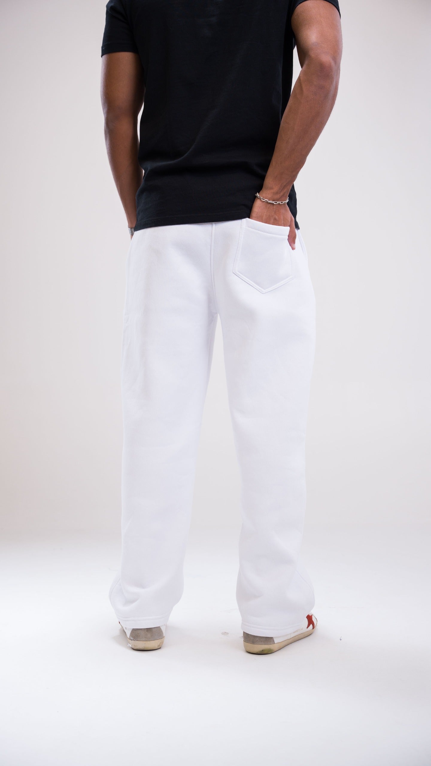 Winter White Sweatpants