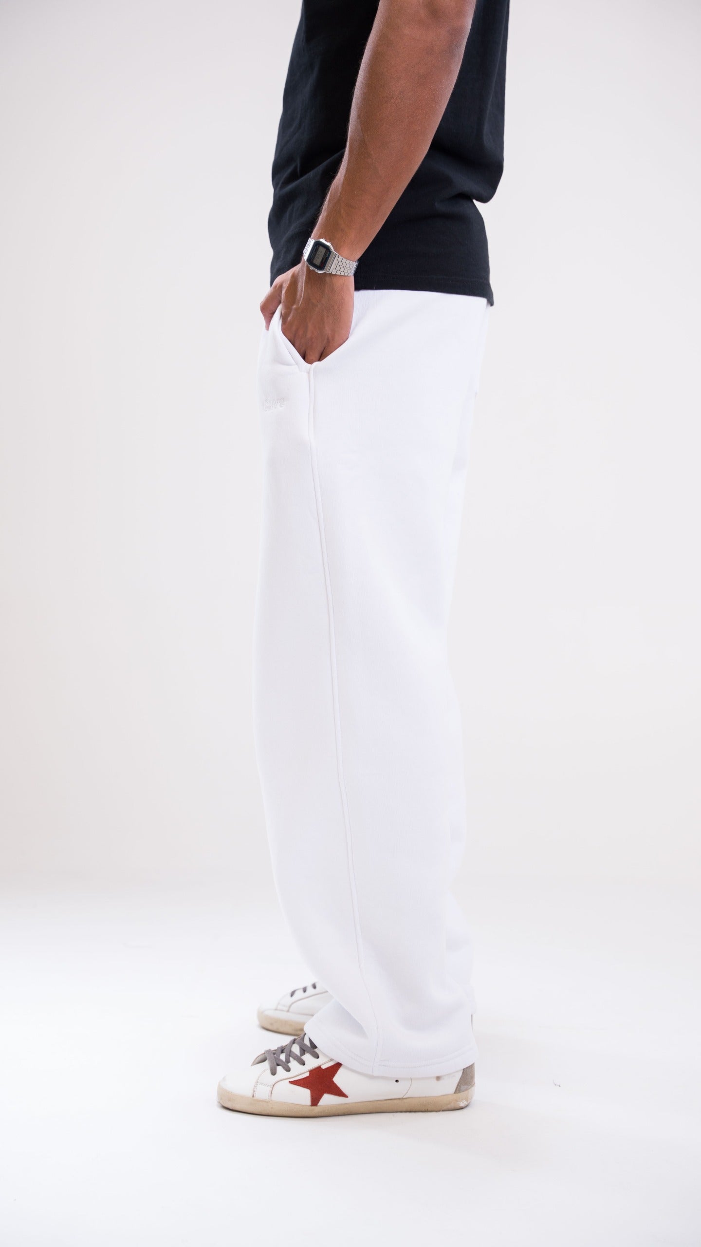 Winter White Sweatpants