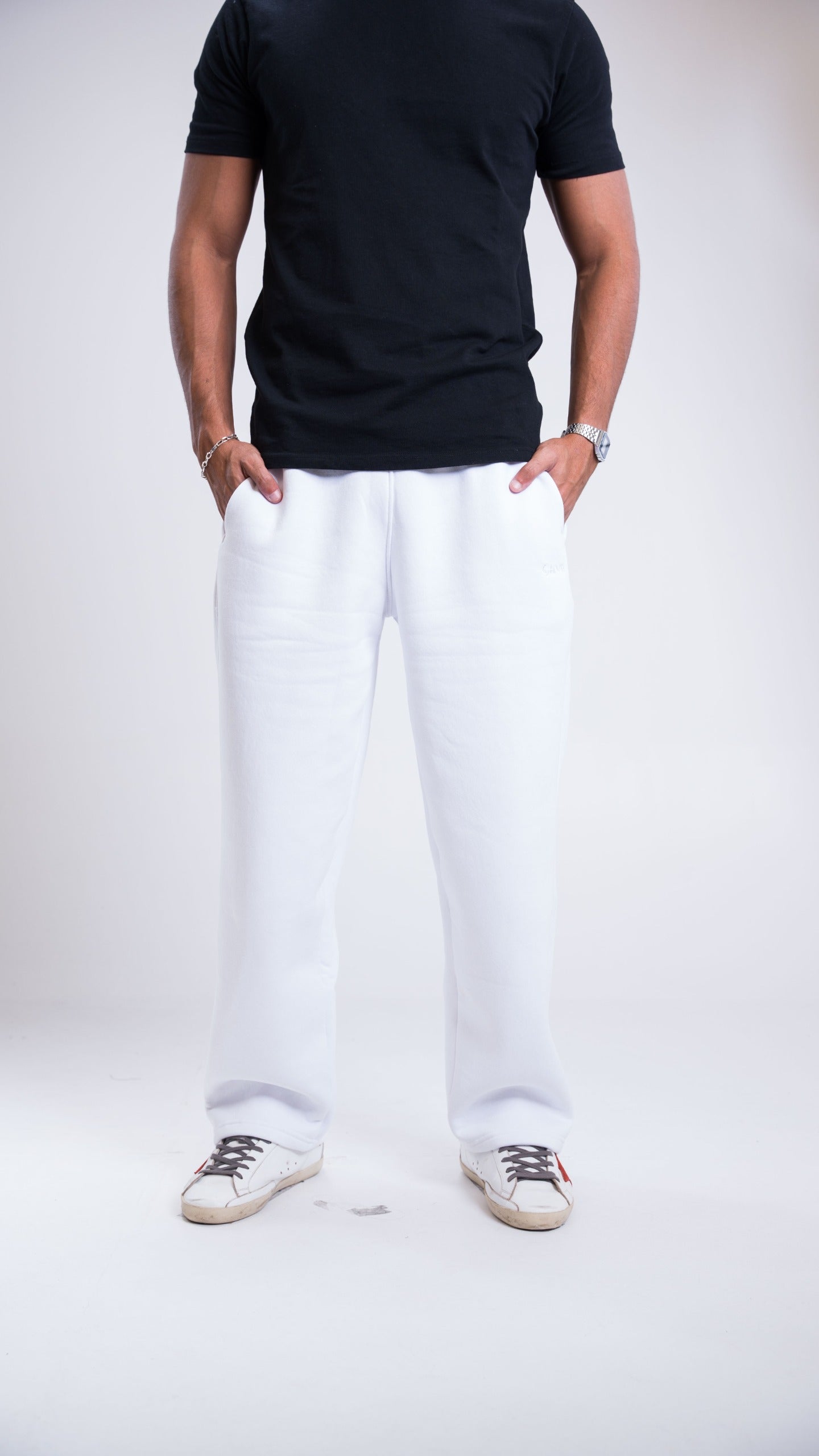 Winter White Sweatpants
