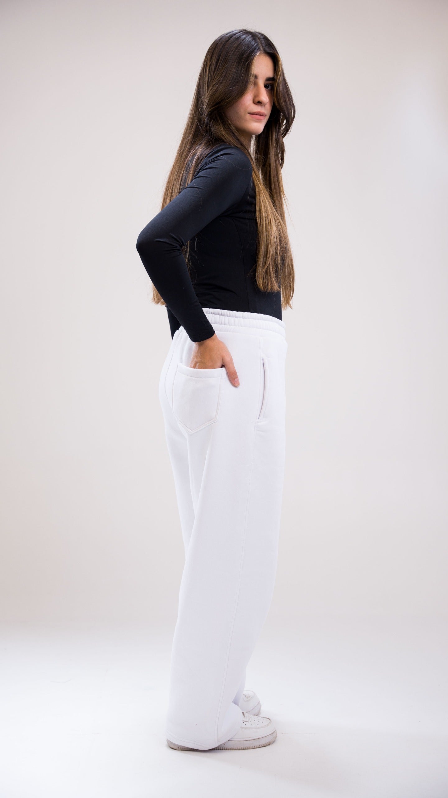 Winter White Sweatpants